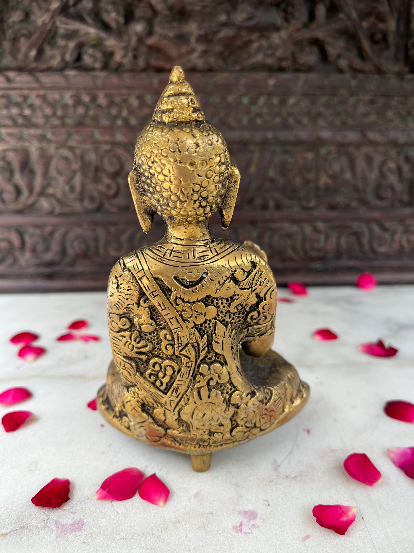 Brass Sitting Buddha