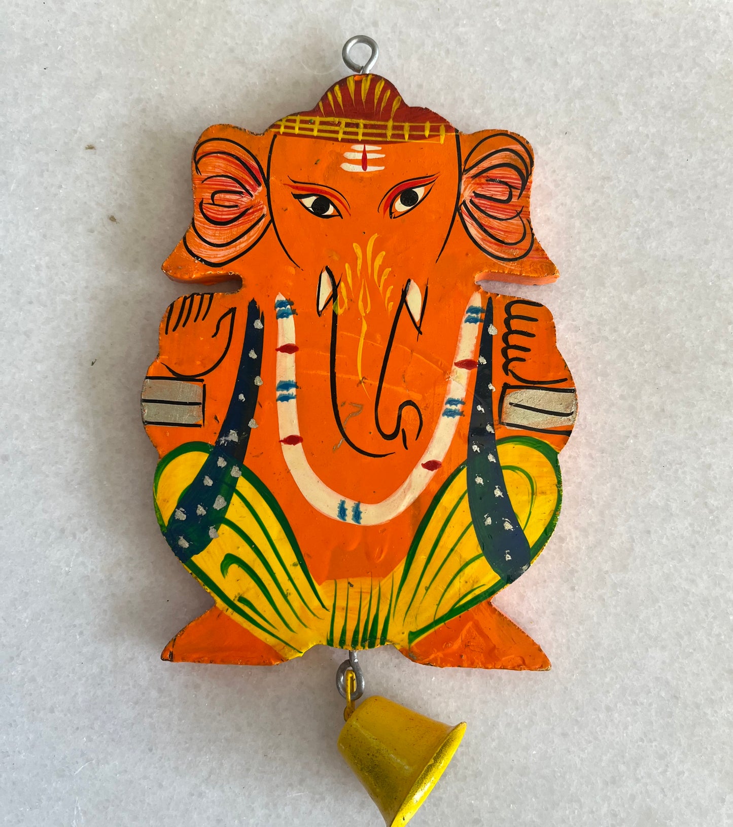 Hand-Painted Ganesha Wall Hanging