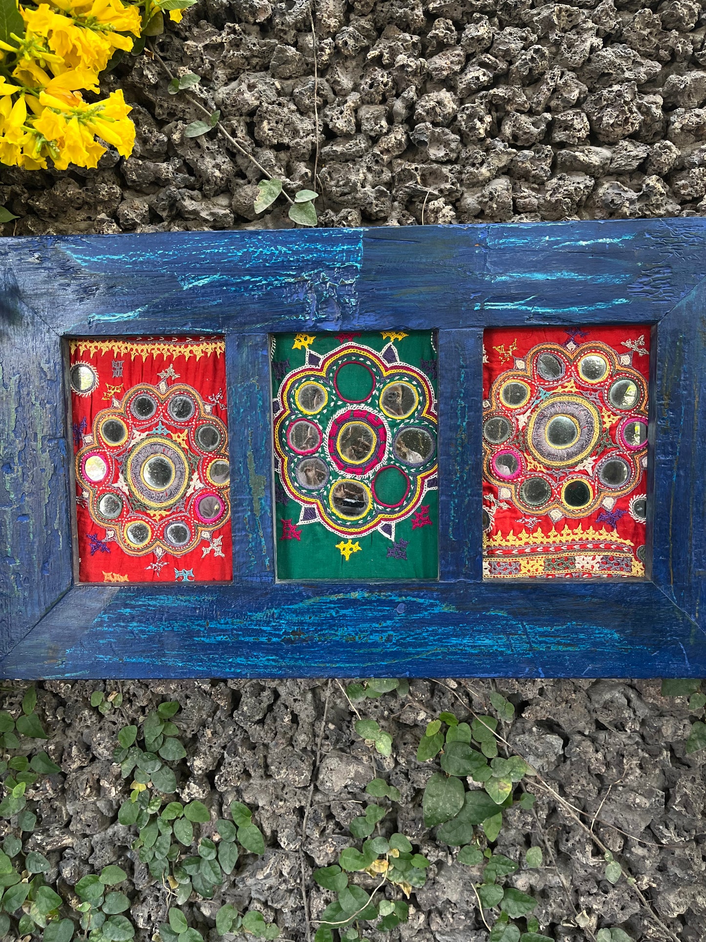 Vintage Kutch Patch Wall Decor