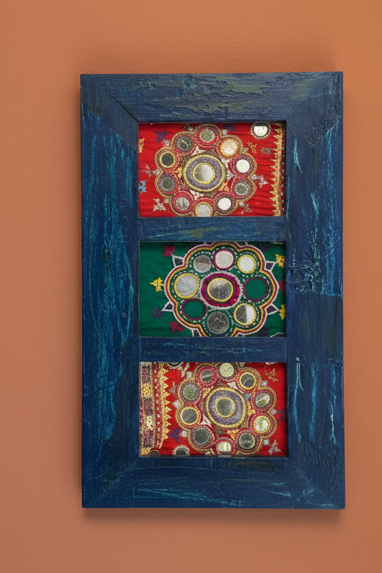 Vintage Kutch Patch Wall Decor