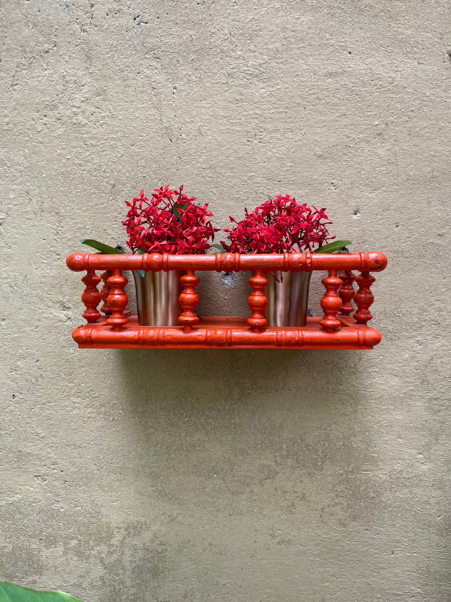 Wall Hand Painted Shelf