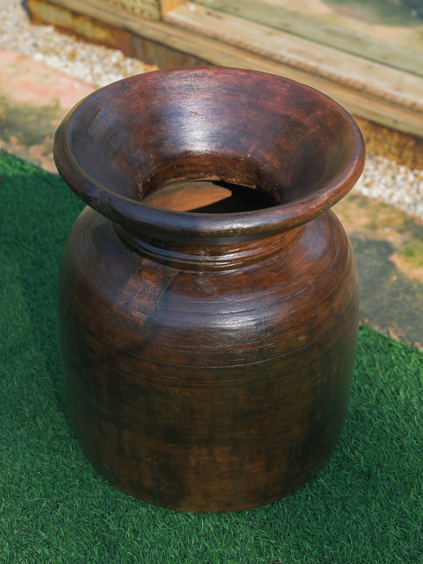 Old Wood Decorative Planter