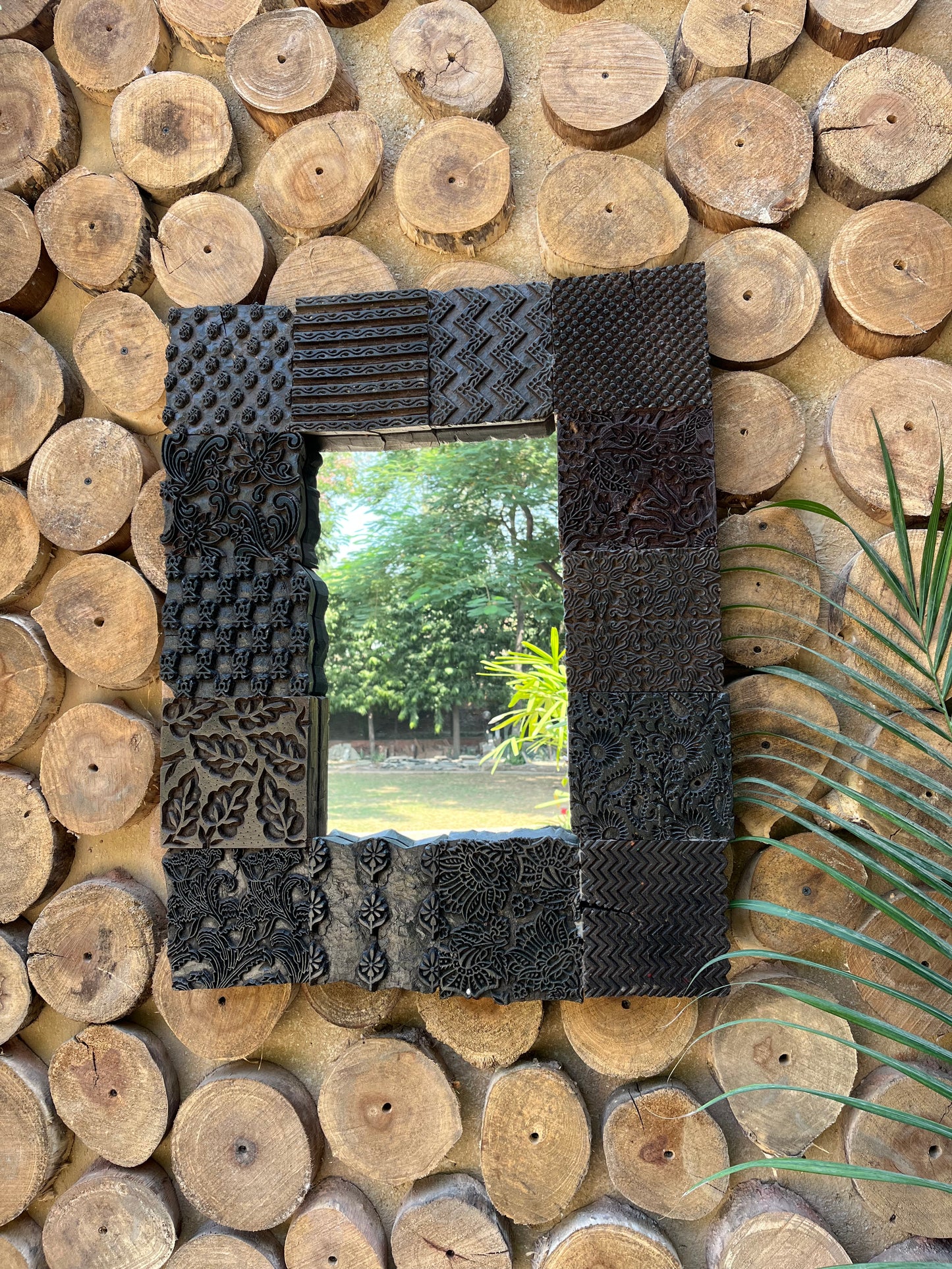 Hand Block Printing Mirror