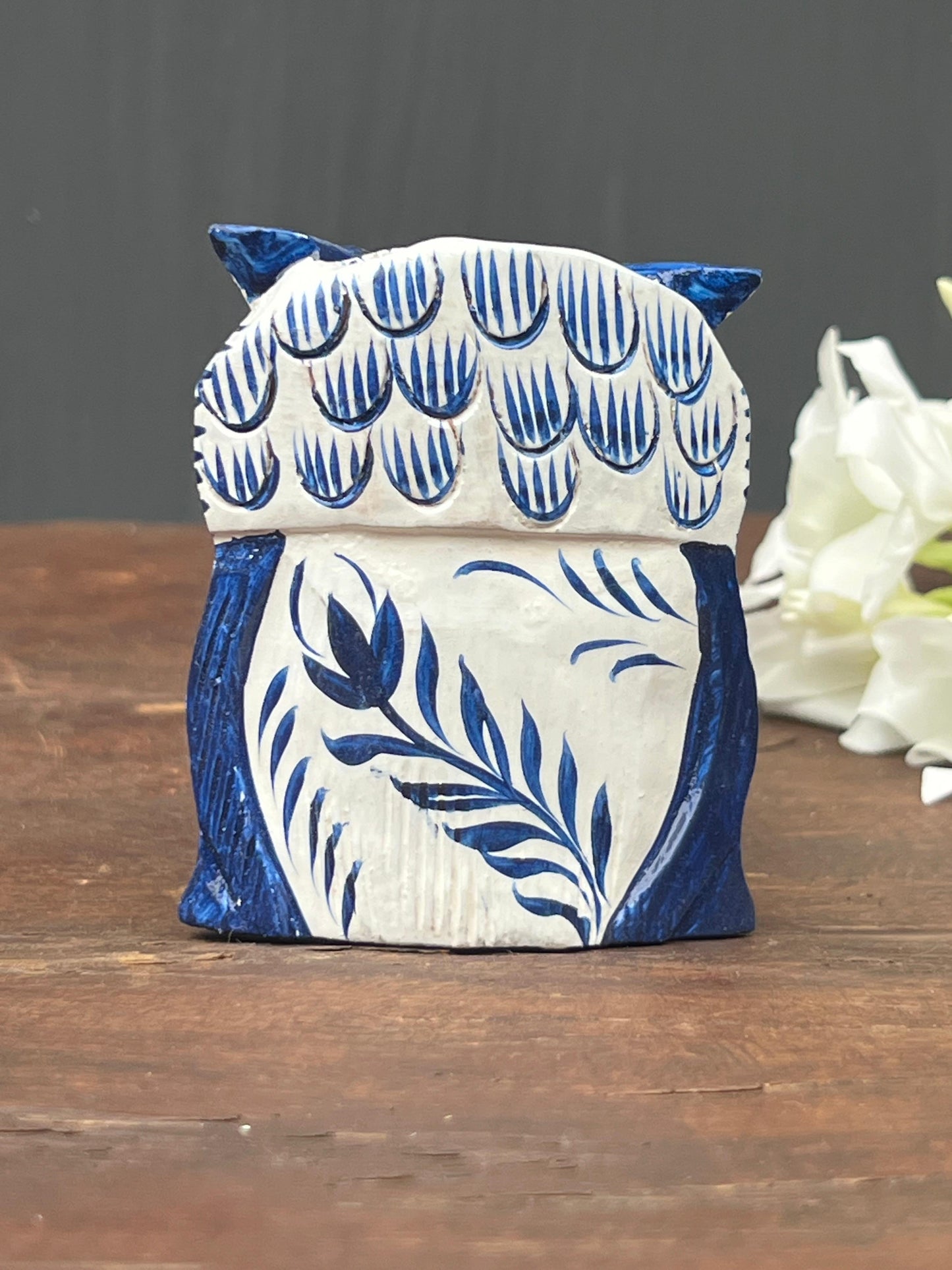 Decorative Painted Owl