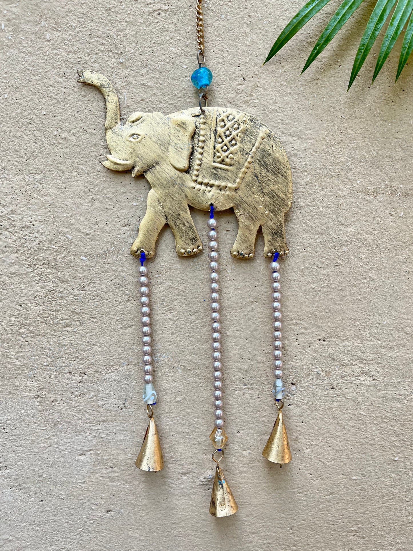 Elephant Beads Garden Hanging