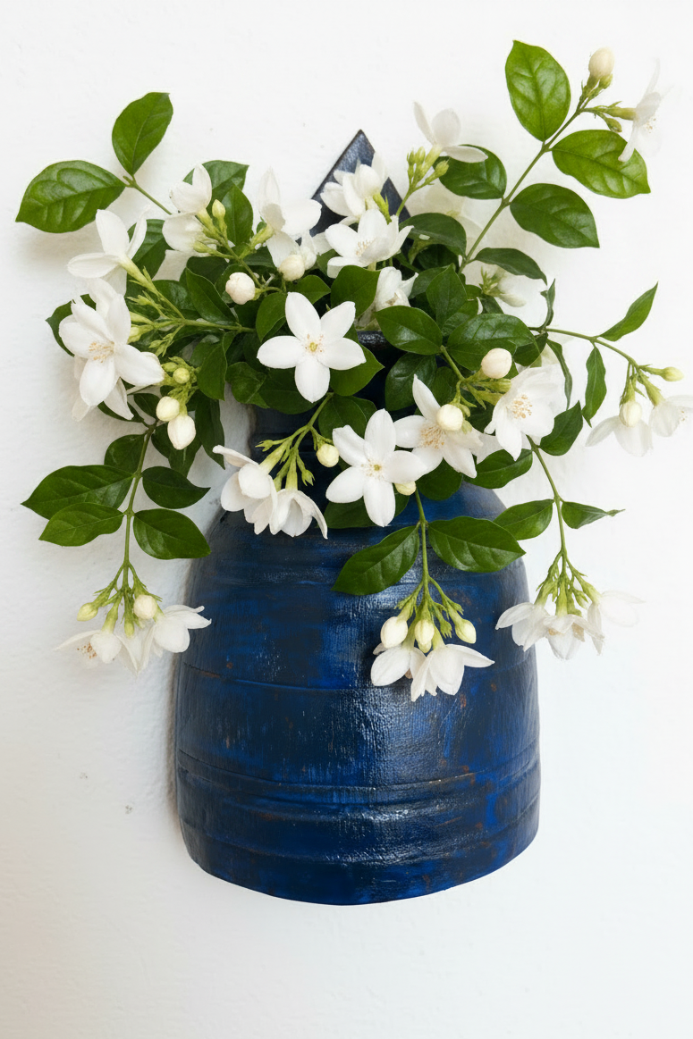 Wood Wall Pot Planter