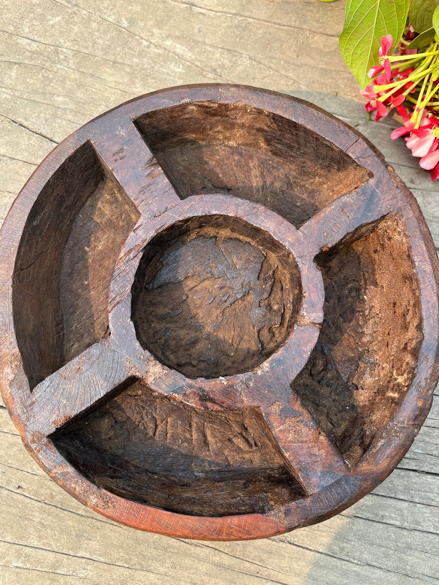 Old wooden Spice Box