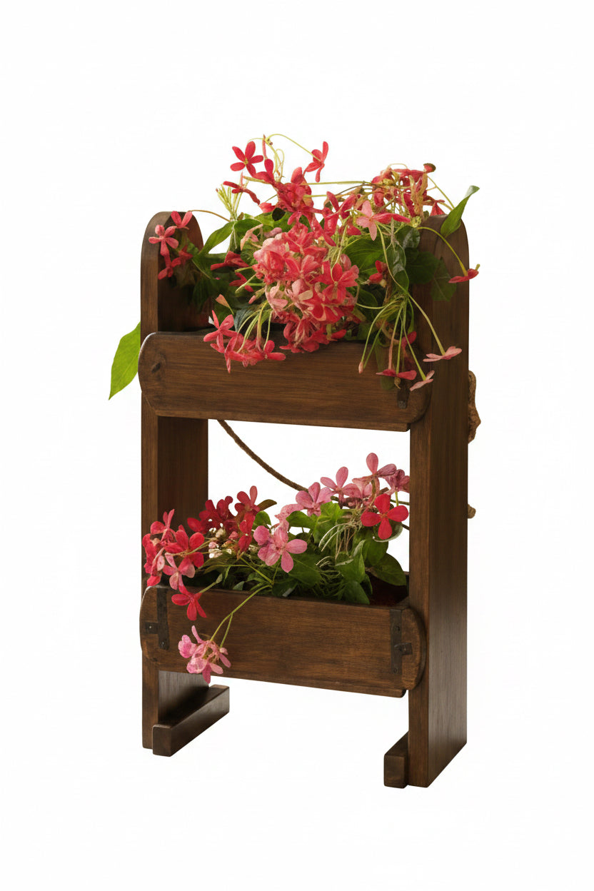 Wood Garden Plant Stand