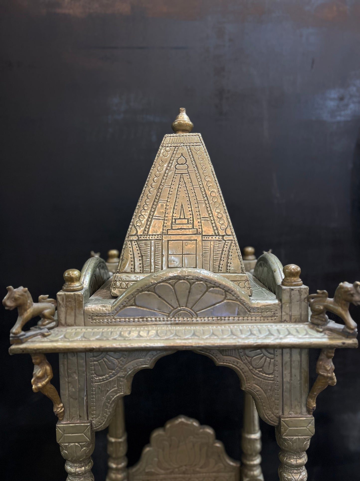 Old German Silver Divine Temple
