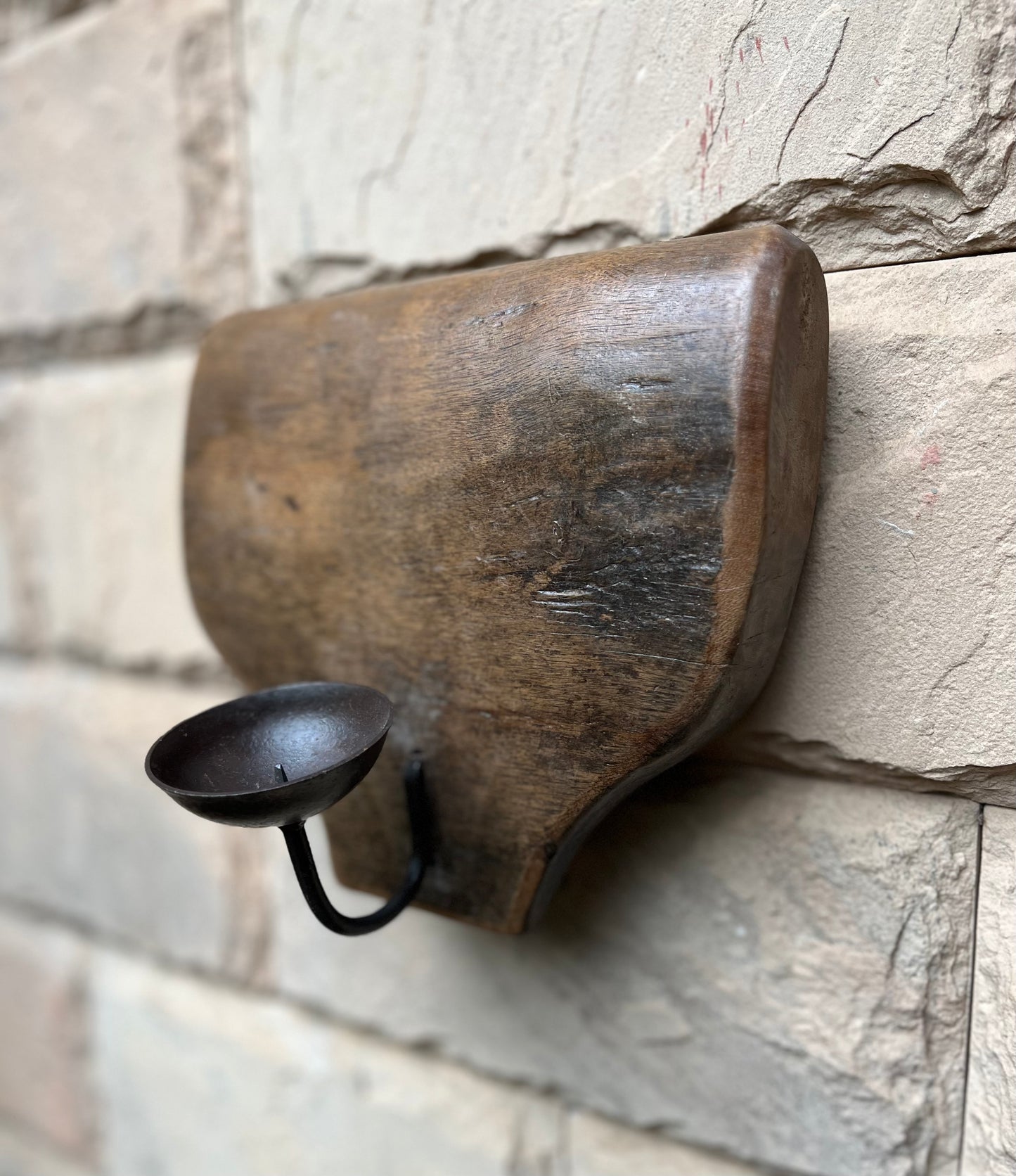 Old Wall Candle Holder