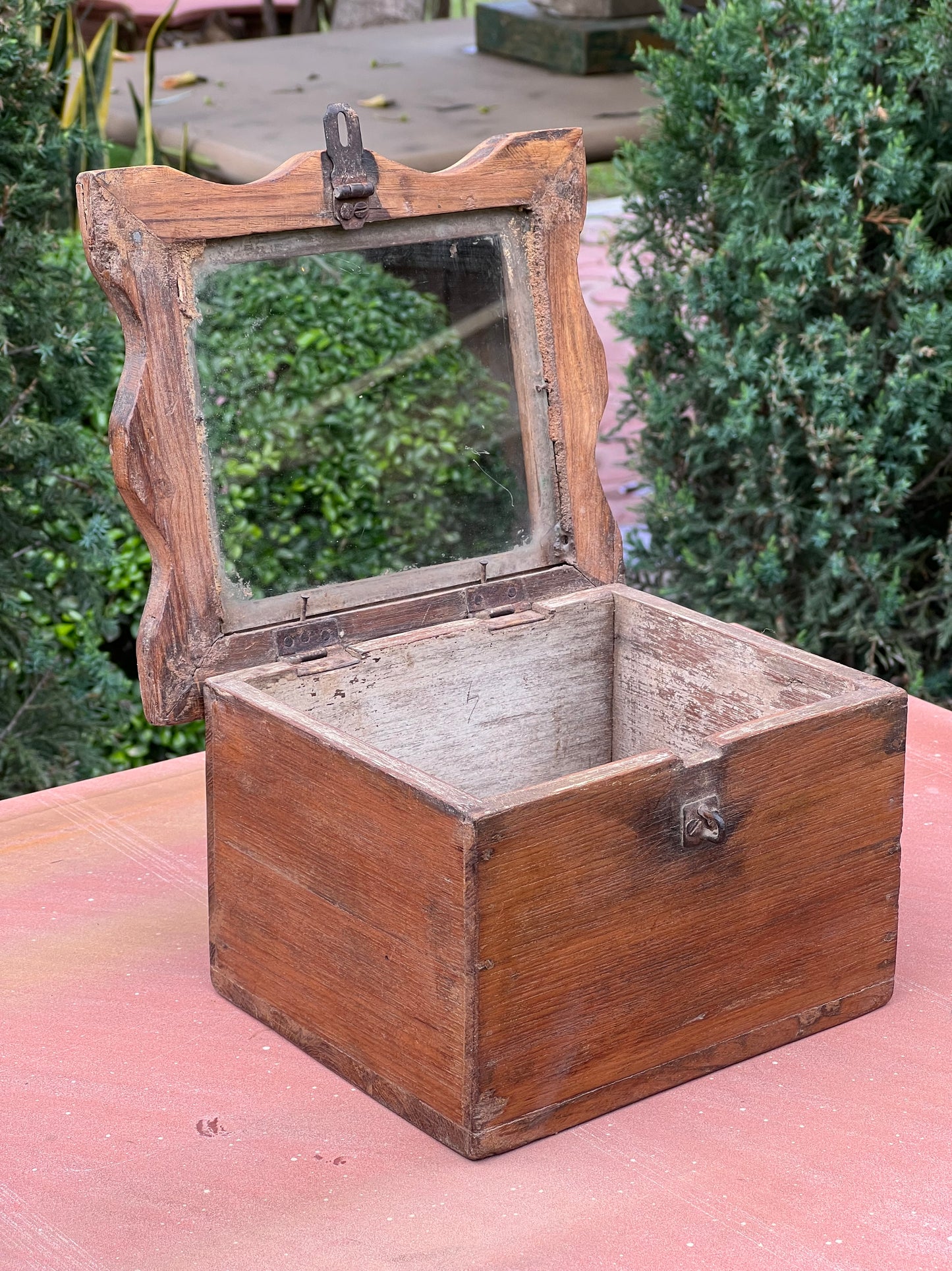 Wood Clock Box