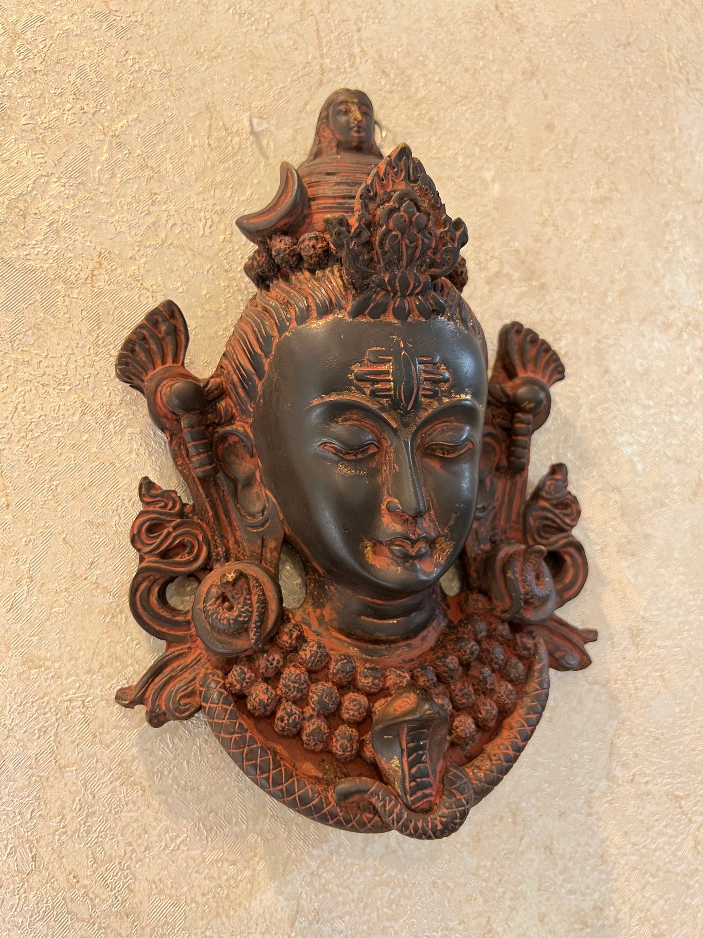 Antique Lord Shiva Mask