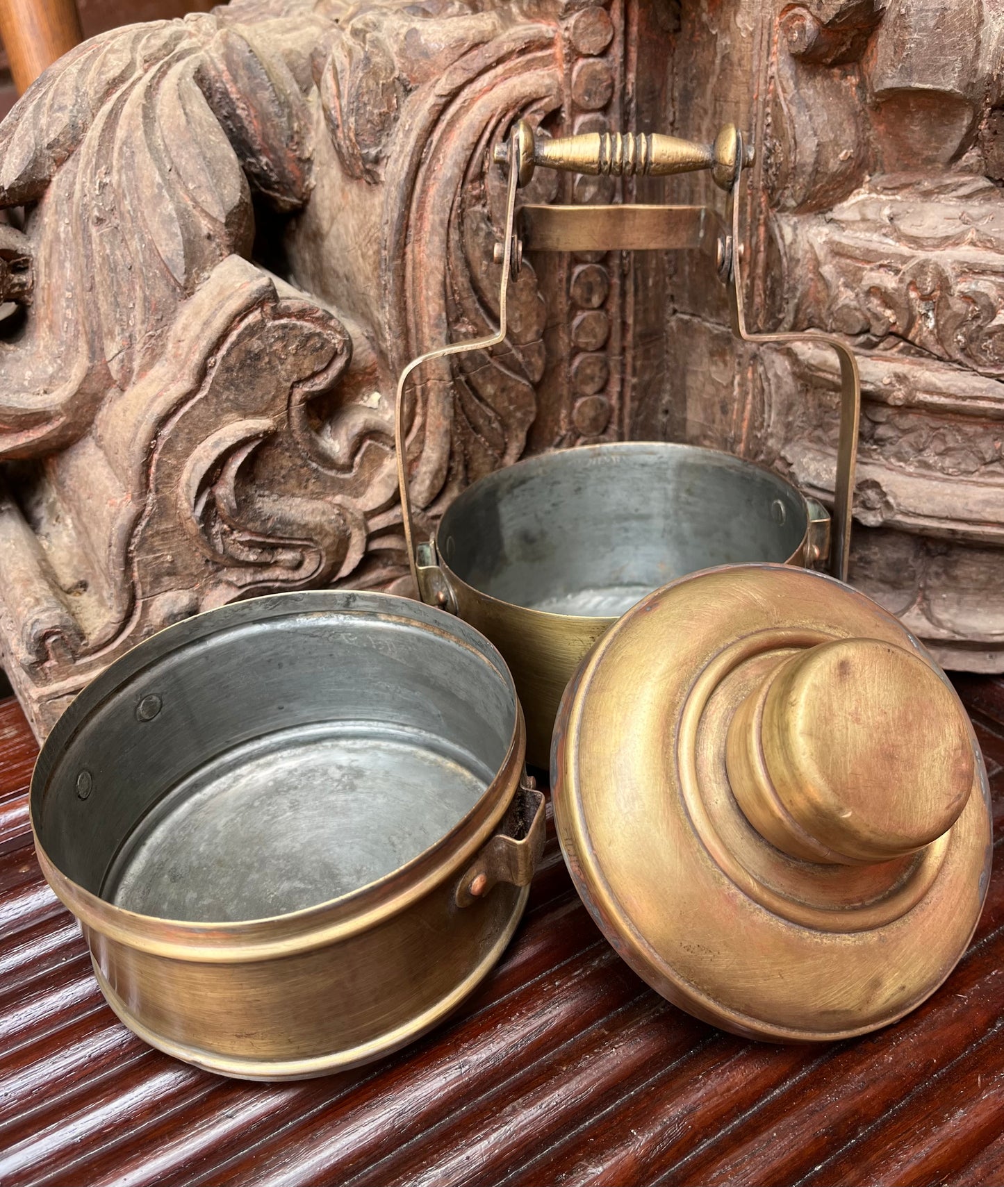 Brass Tiffin 2 Layer Box