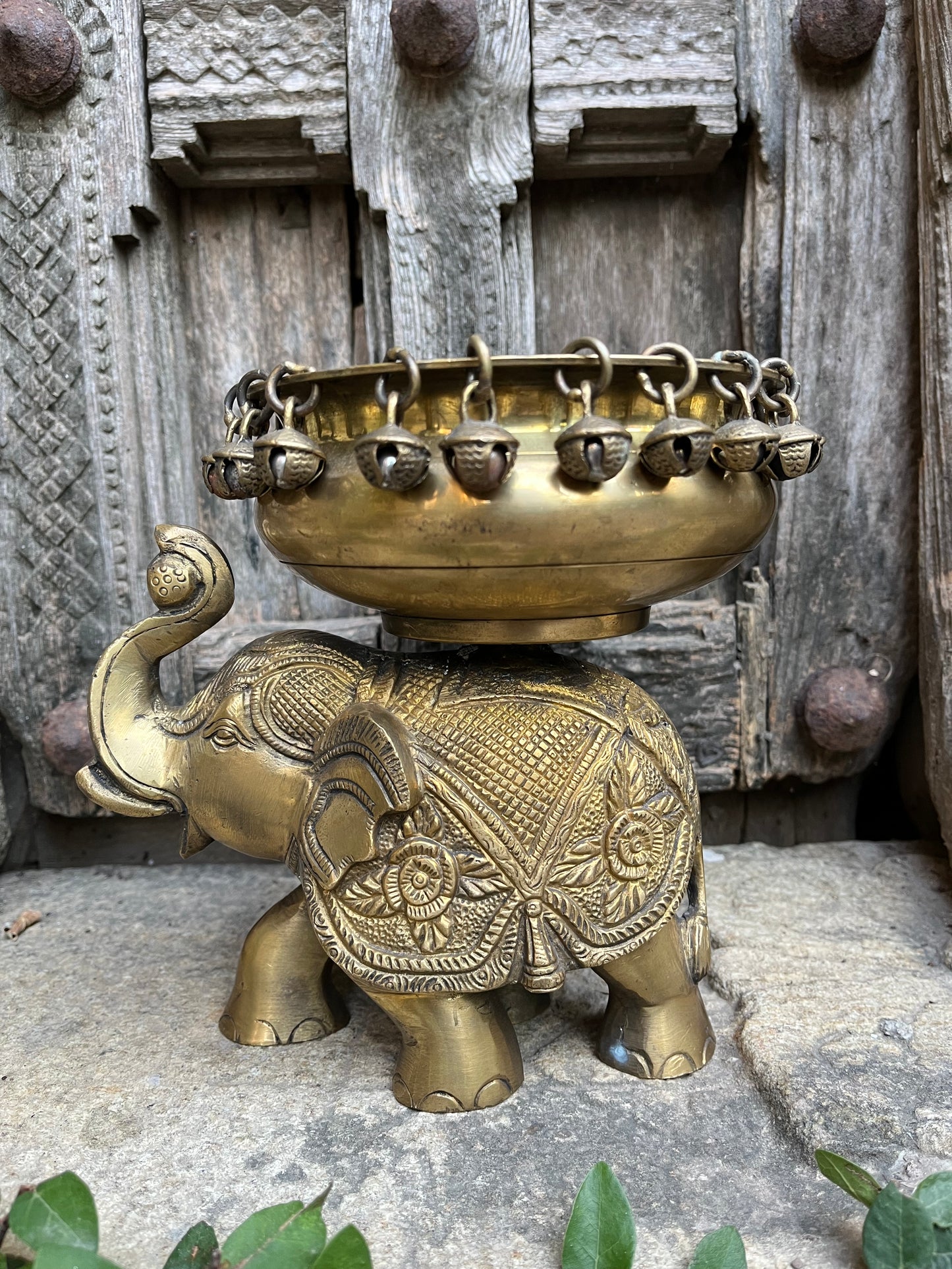 Elephant Brass Urli Bells