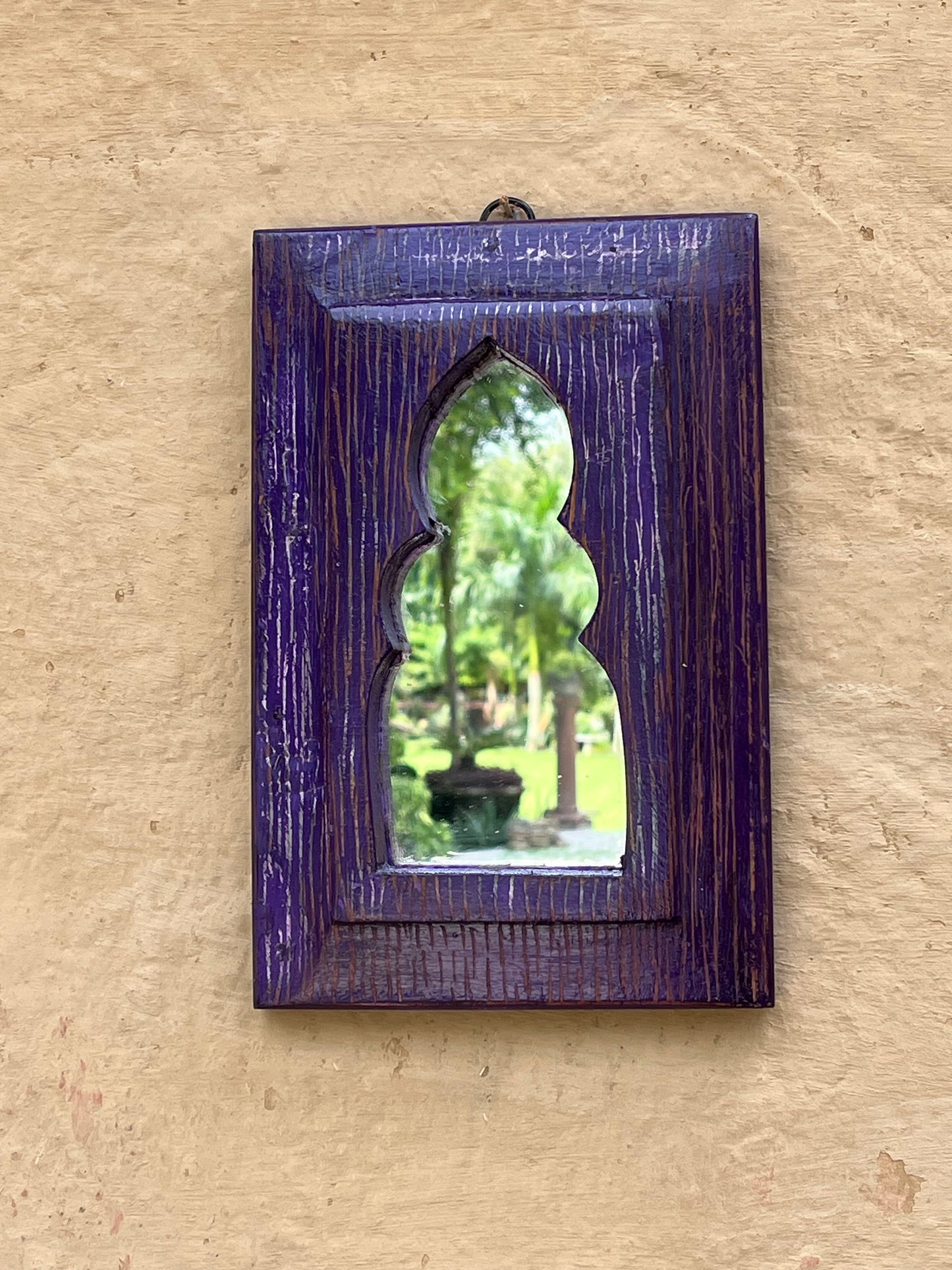Arch Purple Colour Mirror