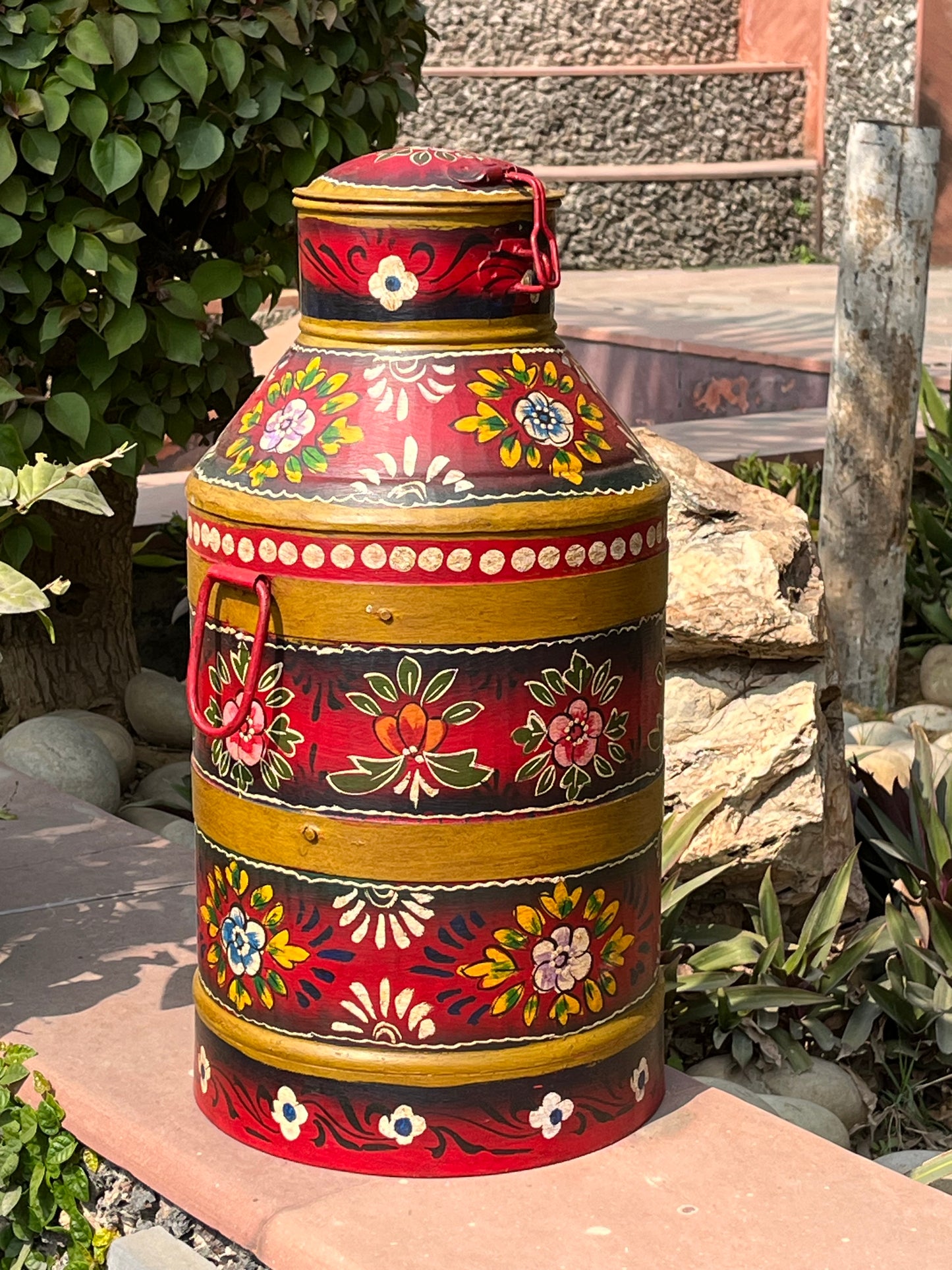 Iron Milk Painted Box