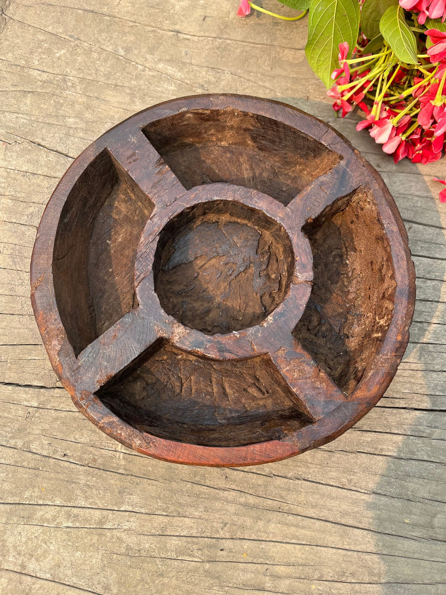 Old wooden Spice Box