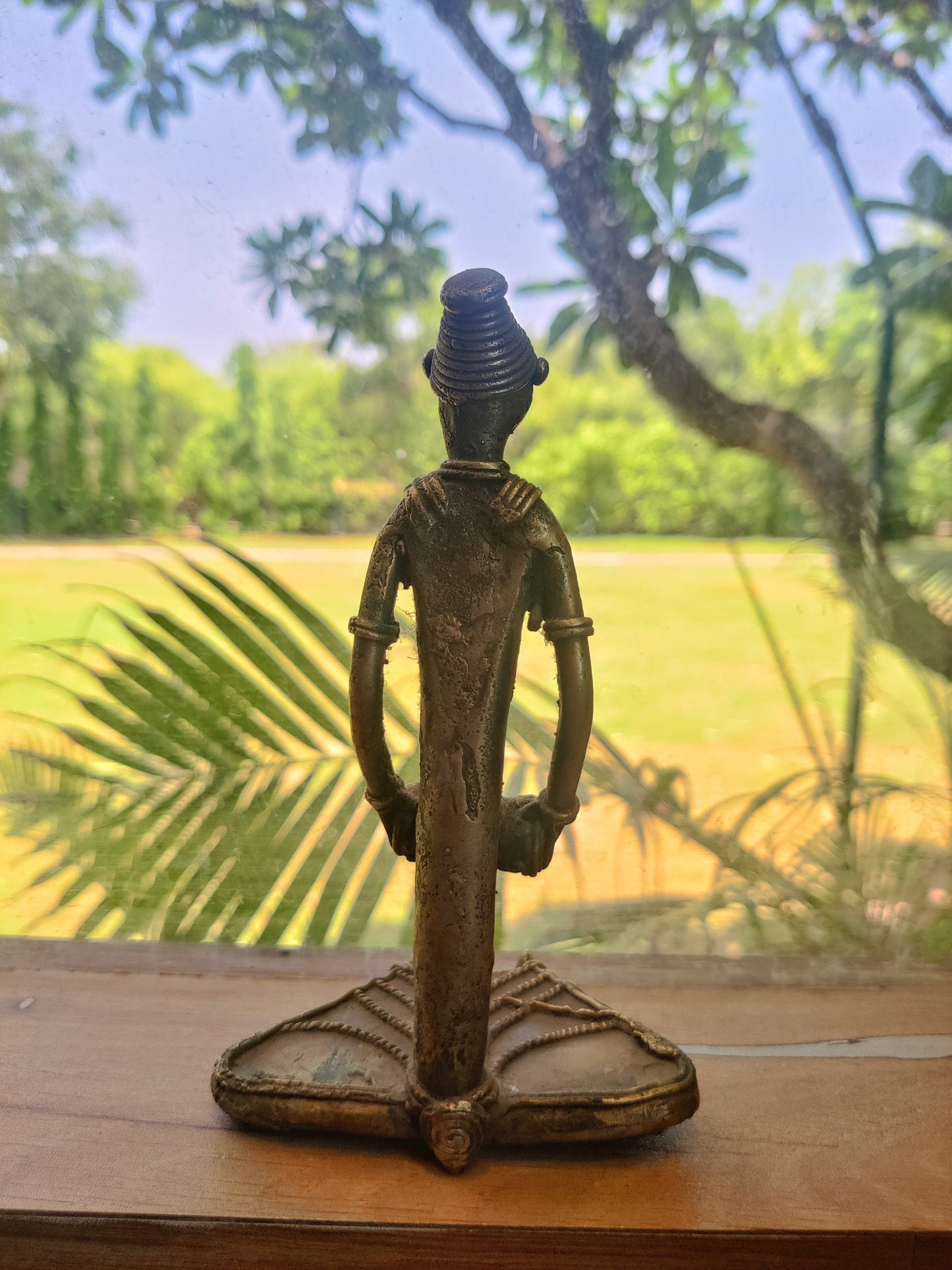 Tribal musicians figure