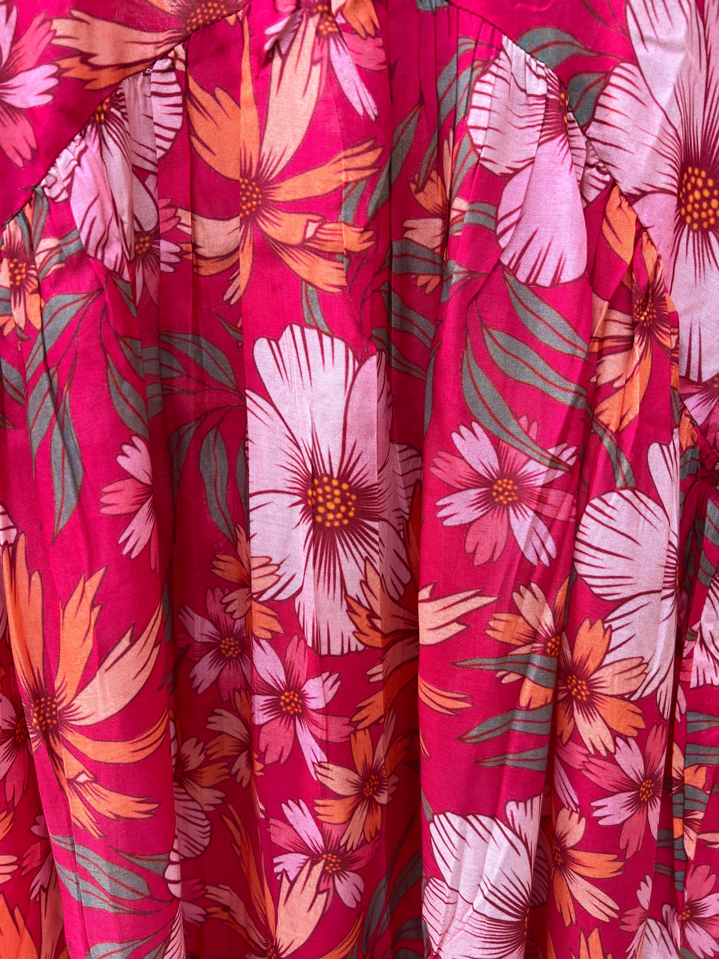 Pink Printed Dress