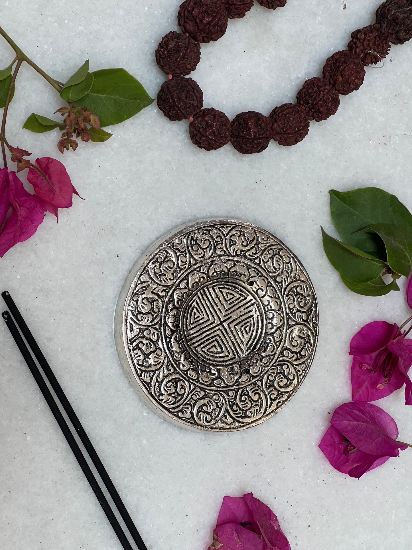 Metal Om Incense Stick Holder