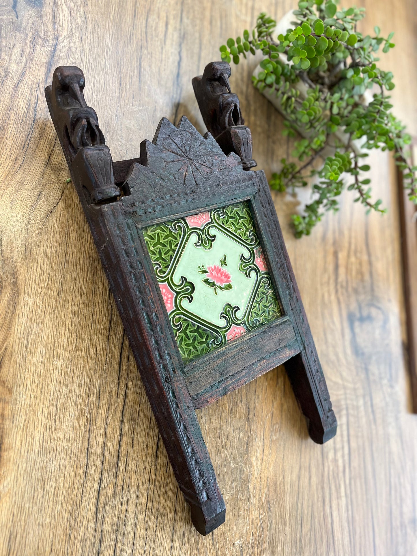 Vintage Horse Head Tile Decor Frame