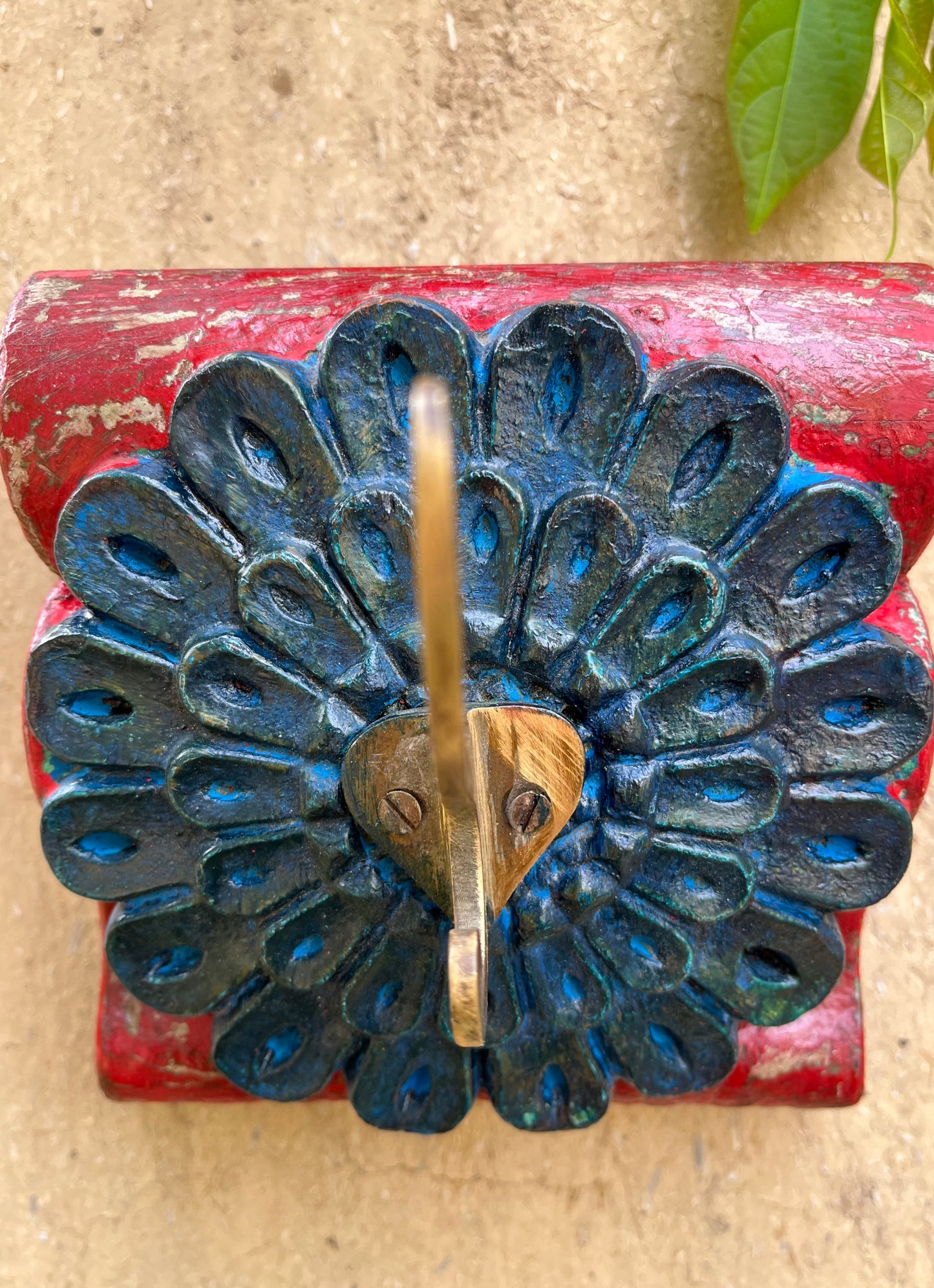 Wooden Hand carved Wall Hook