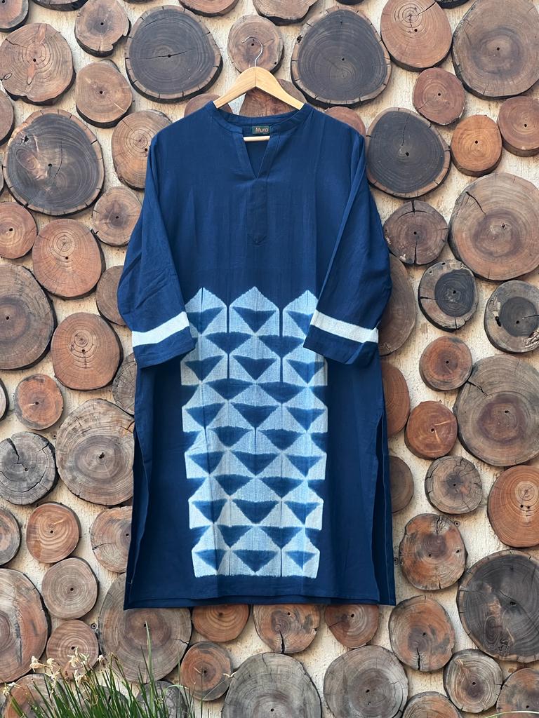 Cotton Shibori Kurta