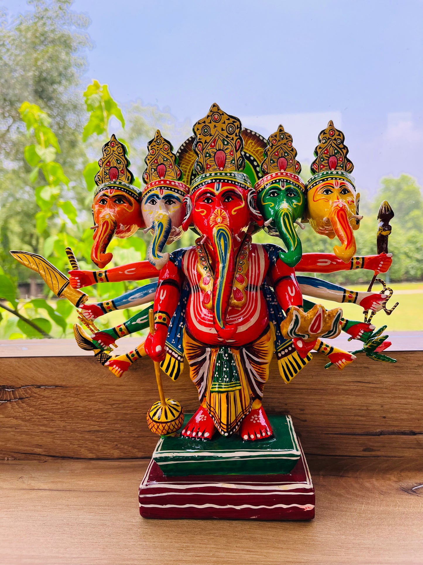 Panchmukhi 5 face Lord Ganesha