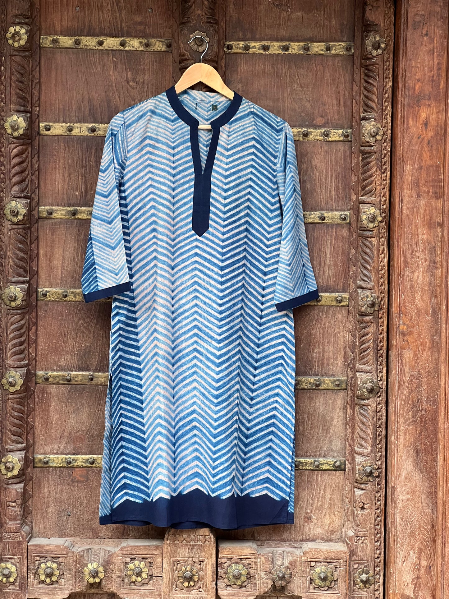 Cotton Shibori Kurta