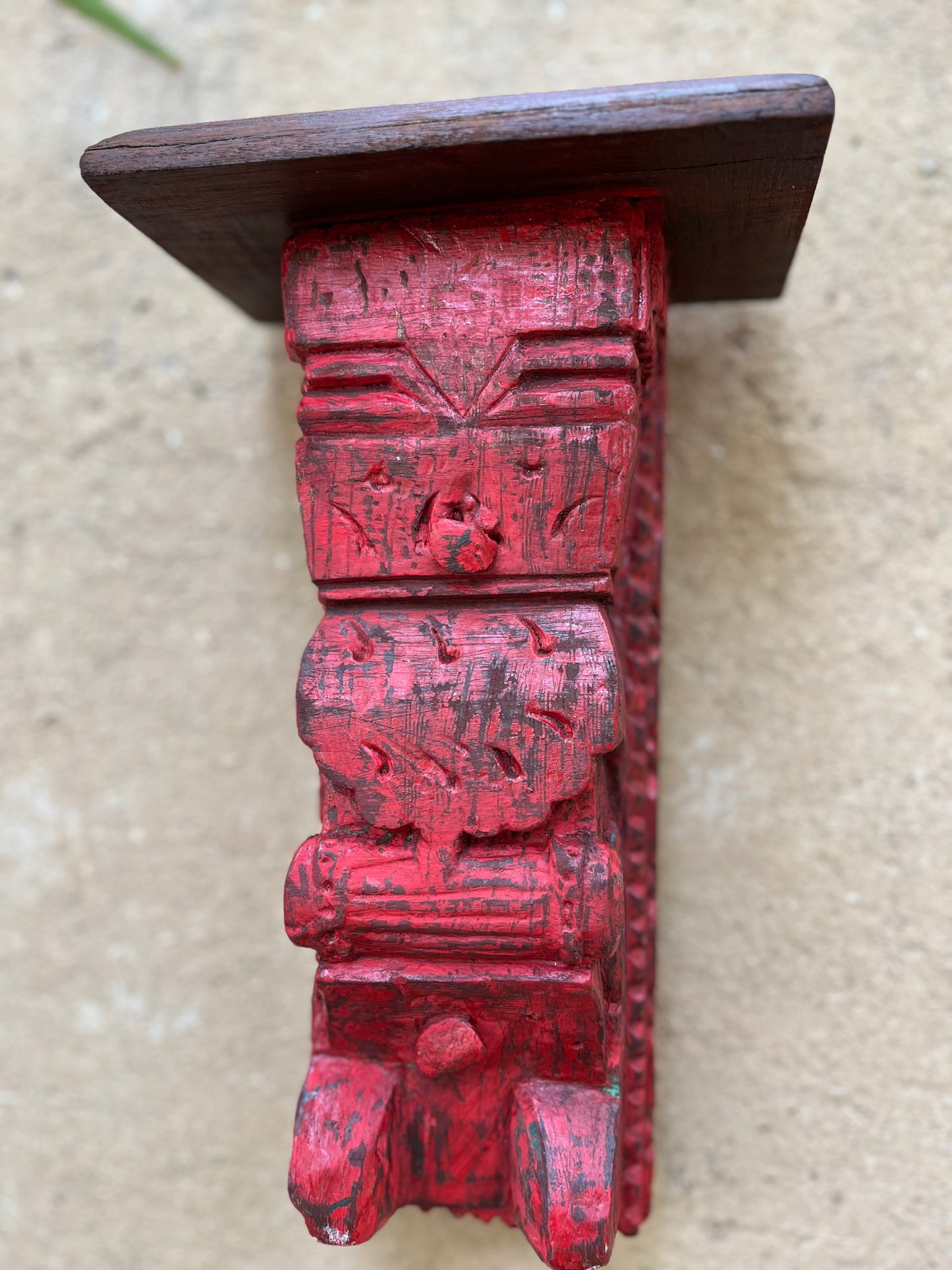 Old Wall Hand Carved Bracket