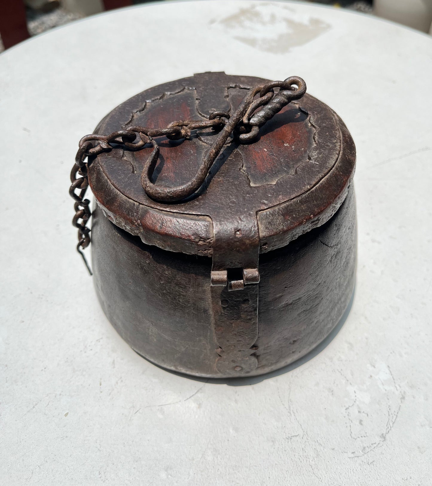 Vintage Wooden Hanging Box