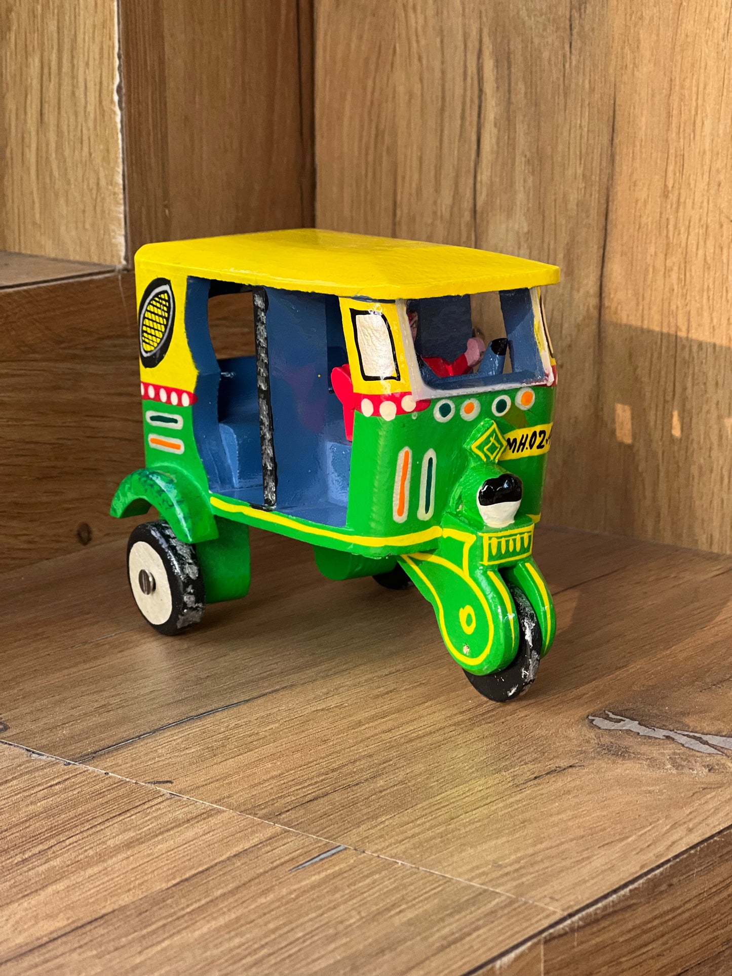Wooden Hand-painted Auto