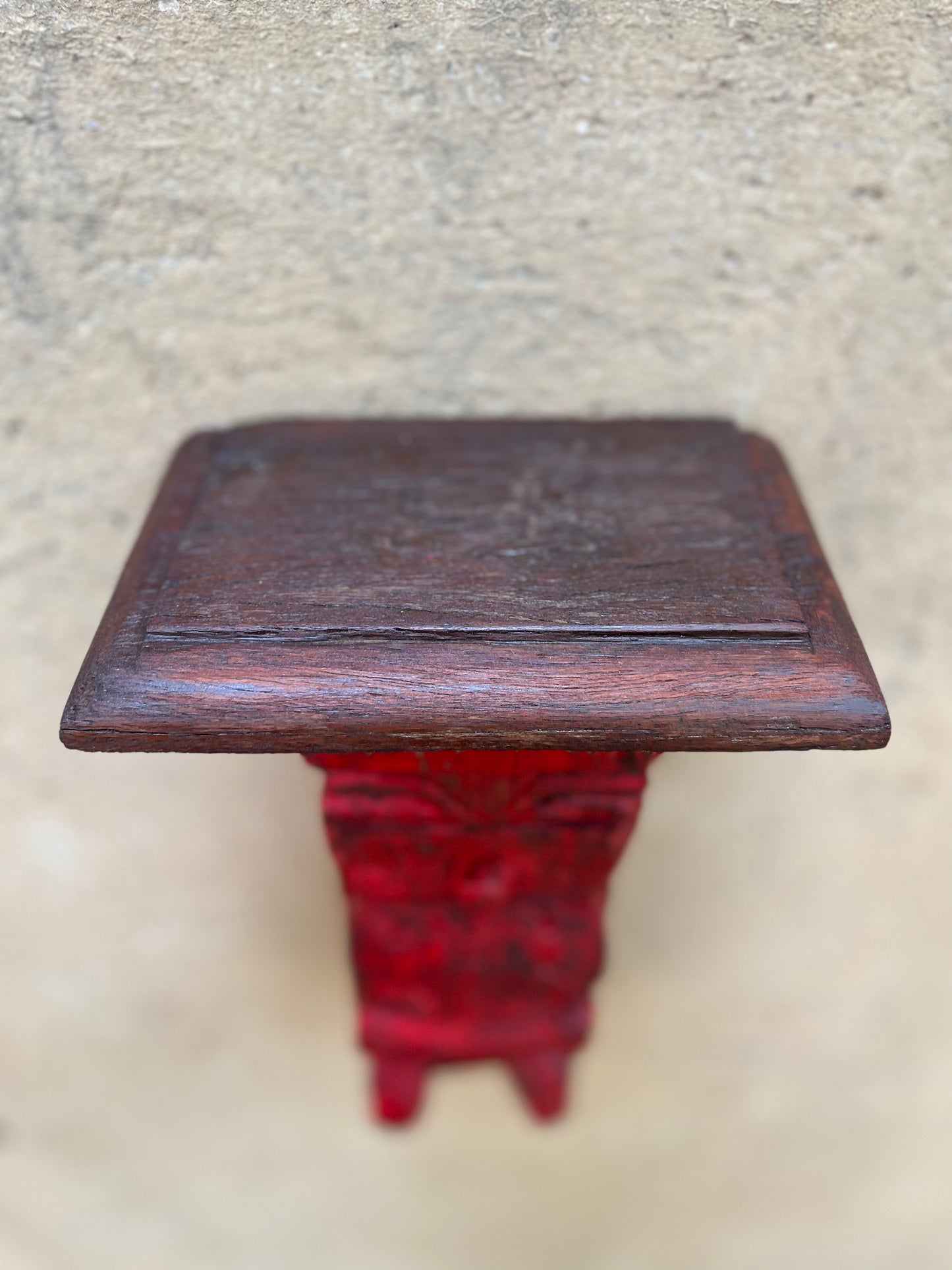 Old Wall Hand Carved Bracket