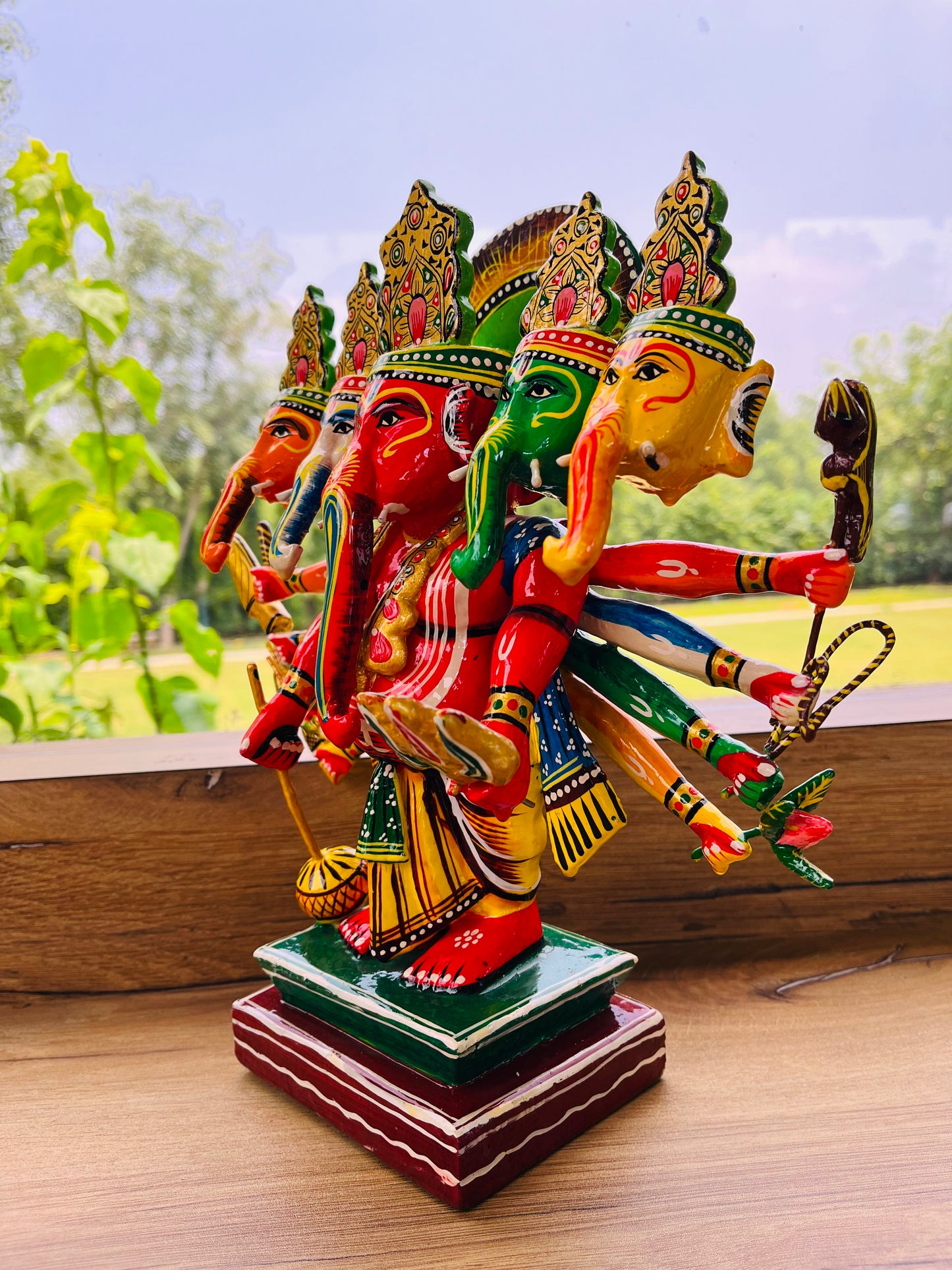 Panchmukhi 5 face Lord Ganesha