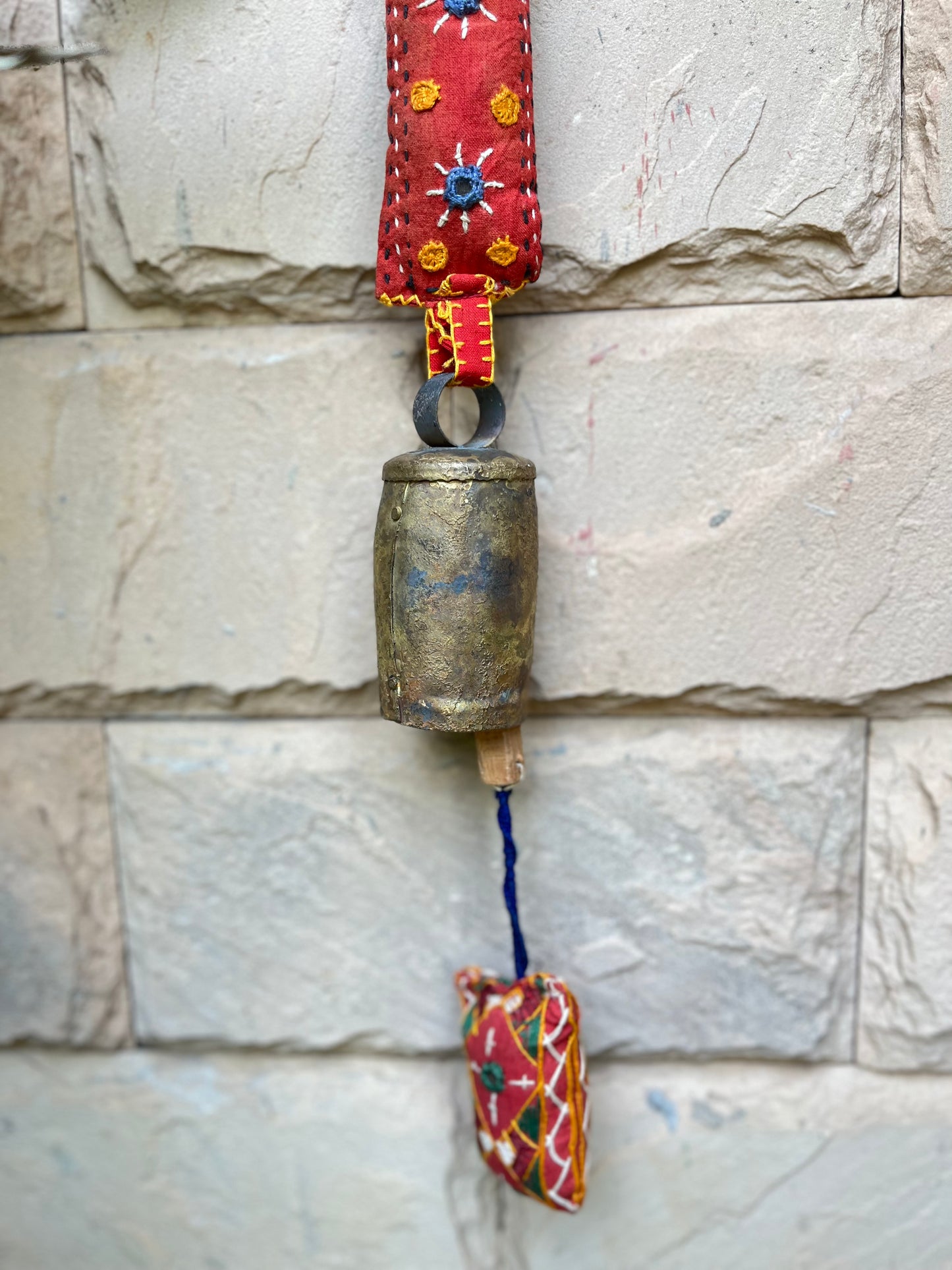 Tribal Clothe hanging Bell