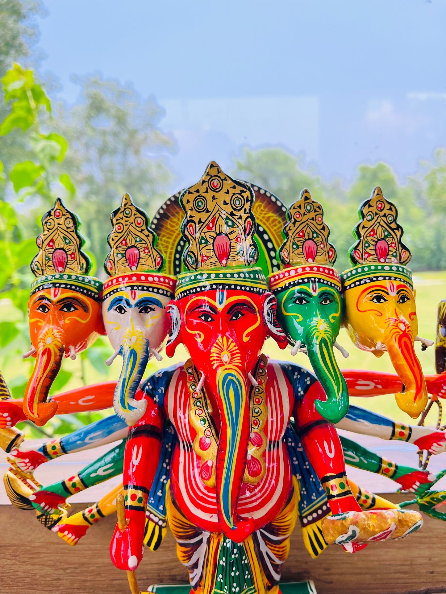 Panchmukhi 5 face Lord Ganesha