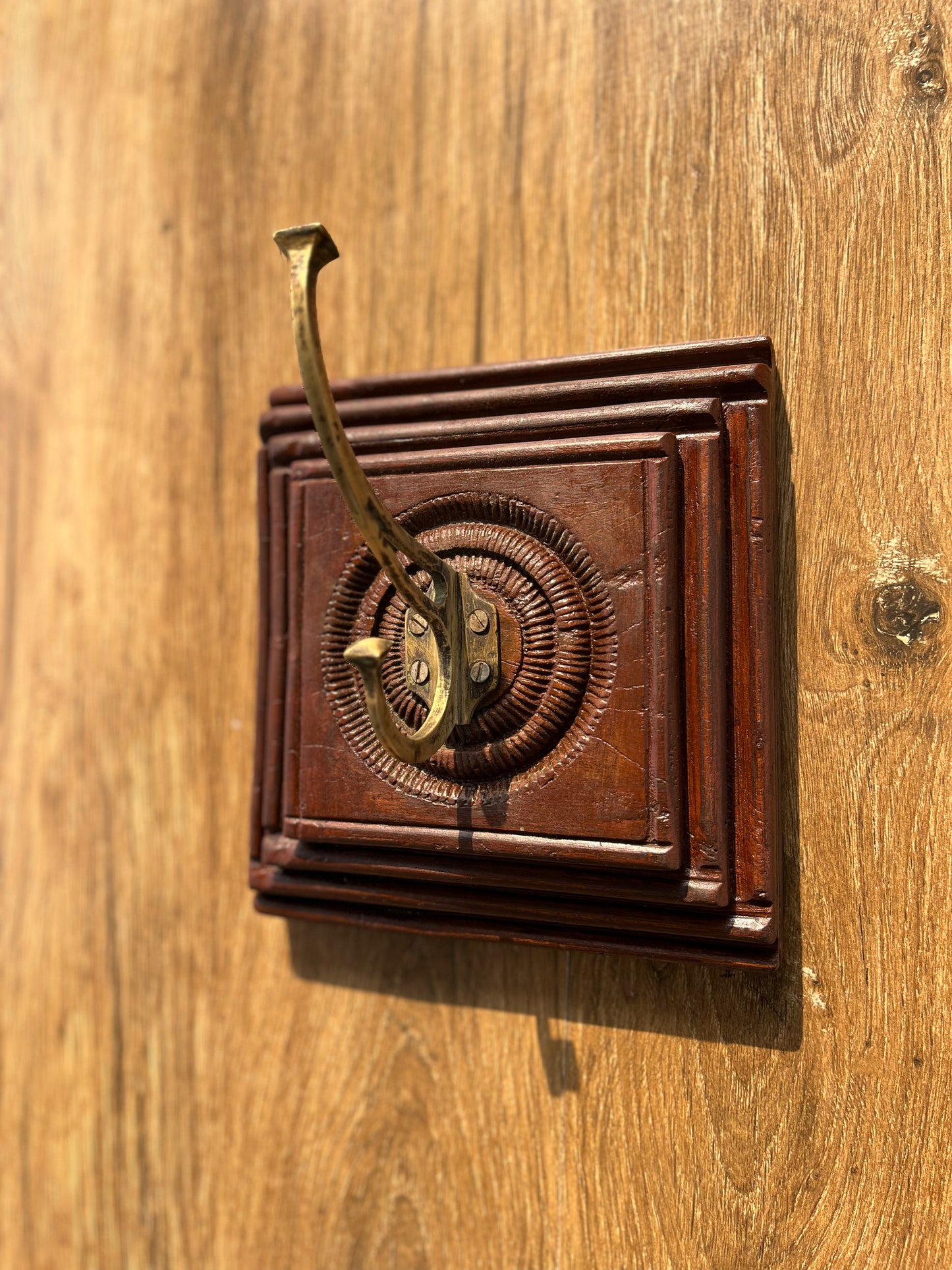 Wooden Handcarved Hook