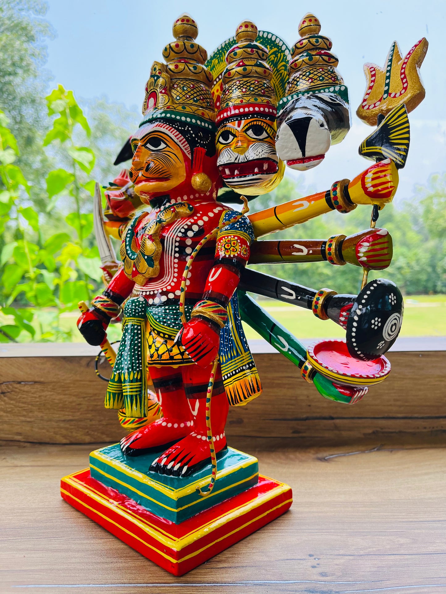 Hand Crafted Panchmukhi Hanuman