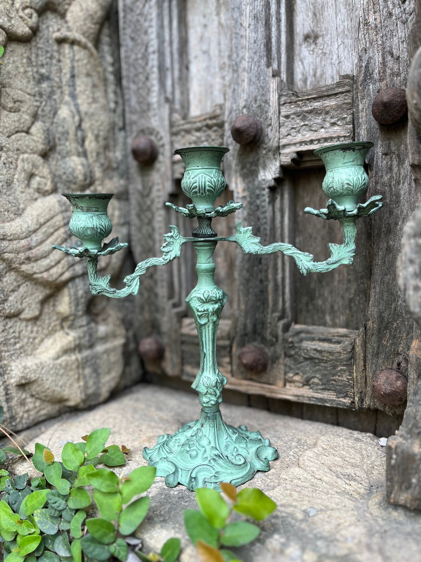 French Style Vintage Candle Stand