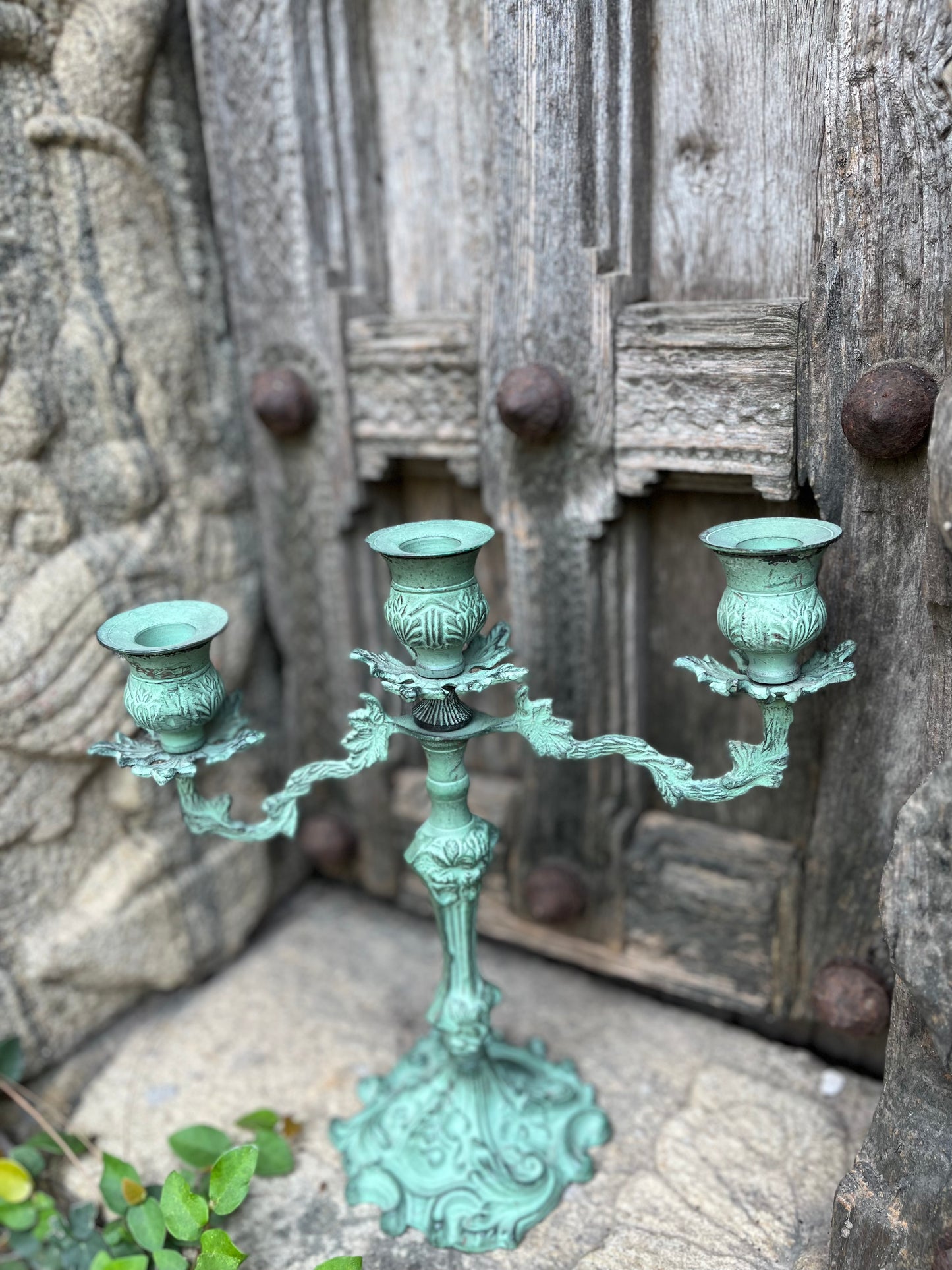 French Style Vintage Candle Stand