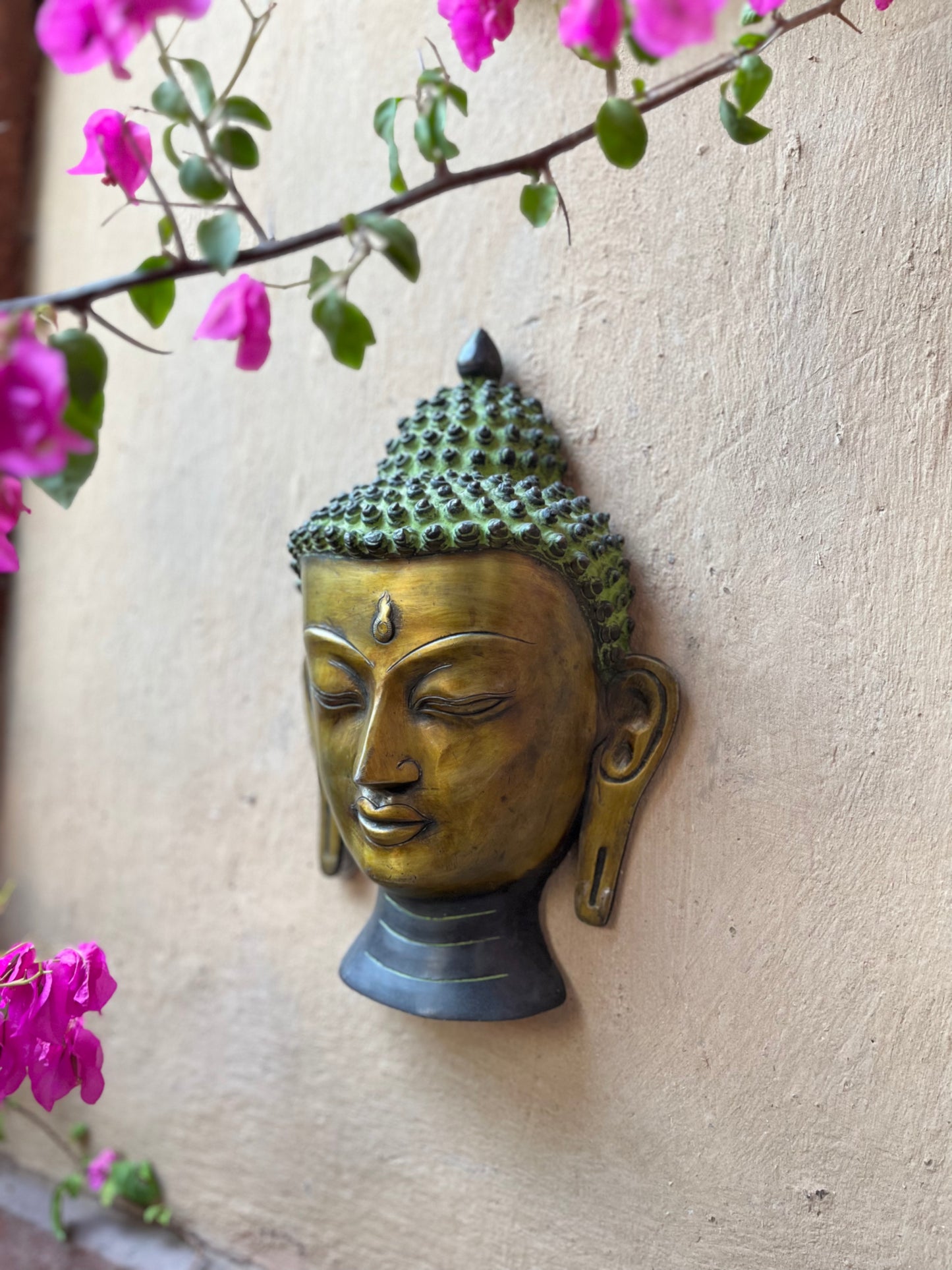 Divine Wall Buddha Head