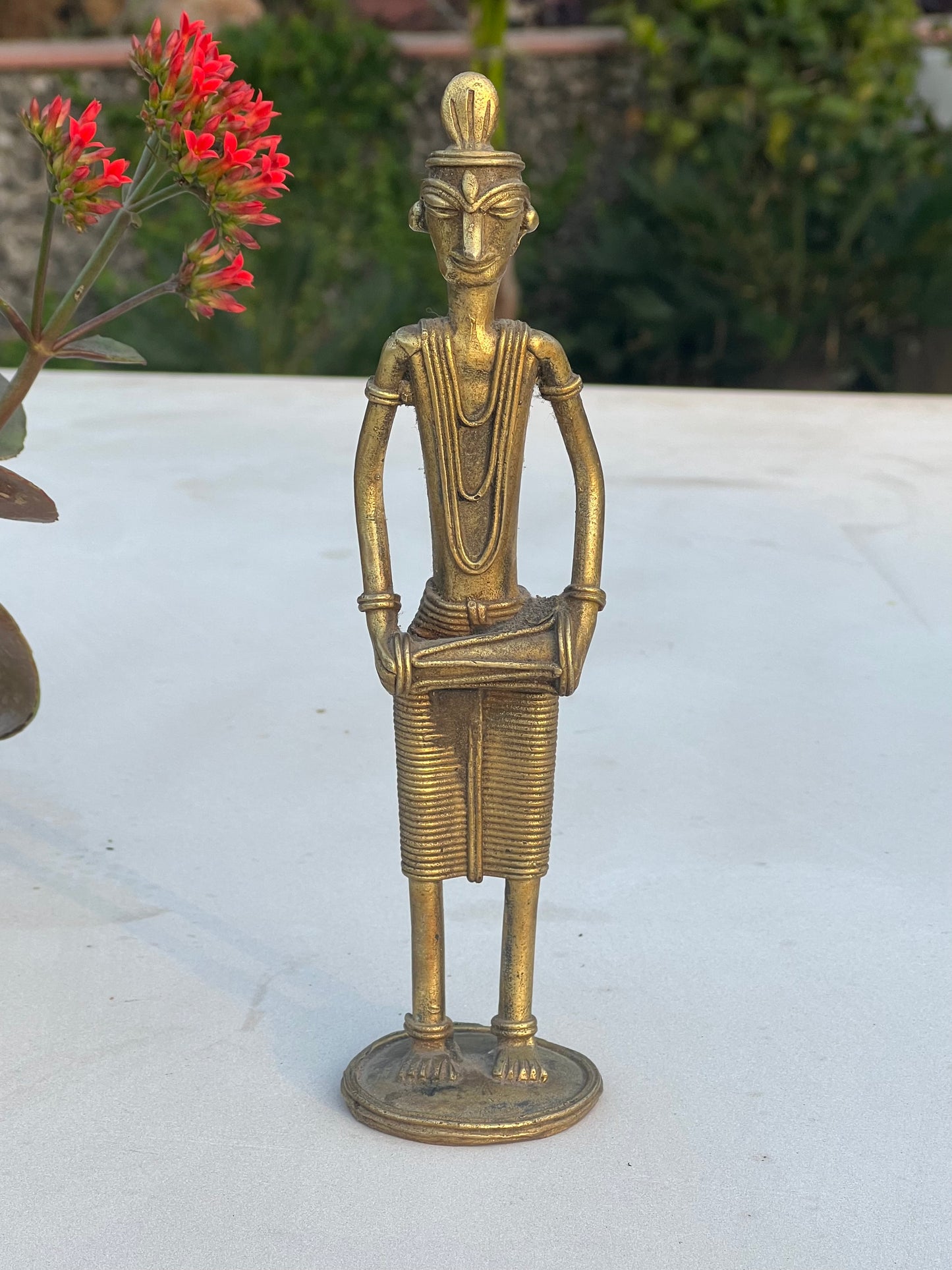 Brass Tribal Dhokra Musician
