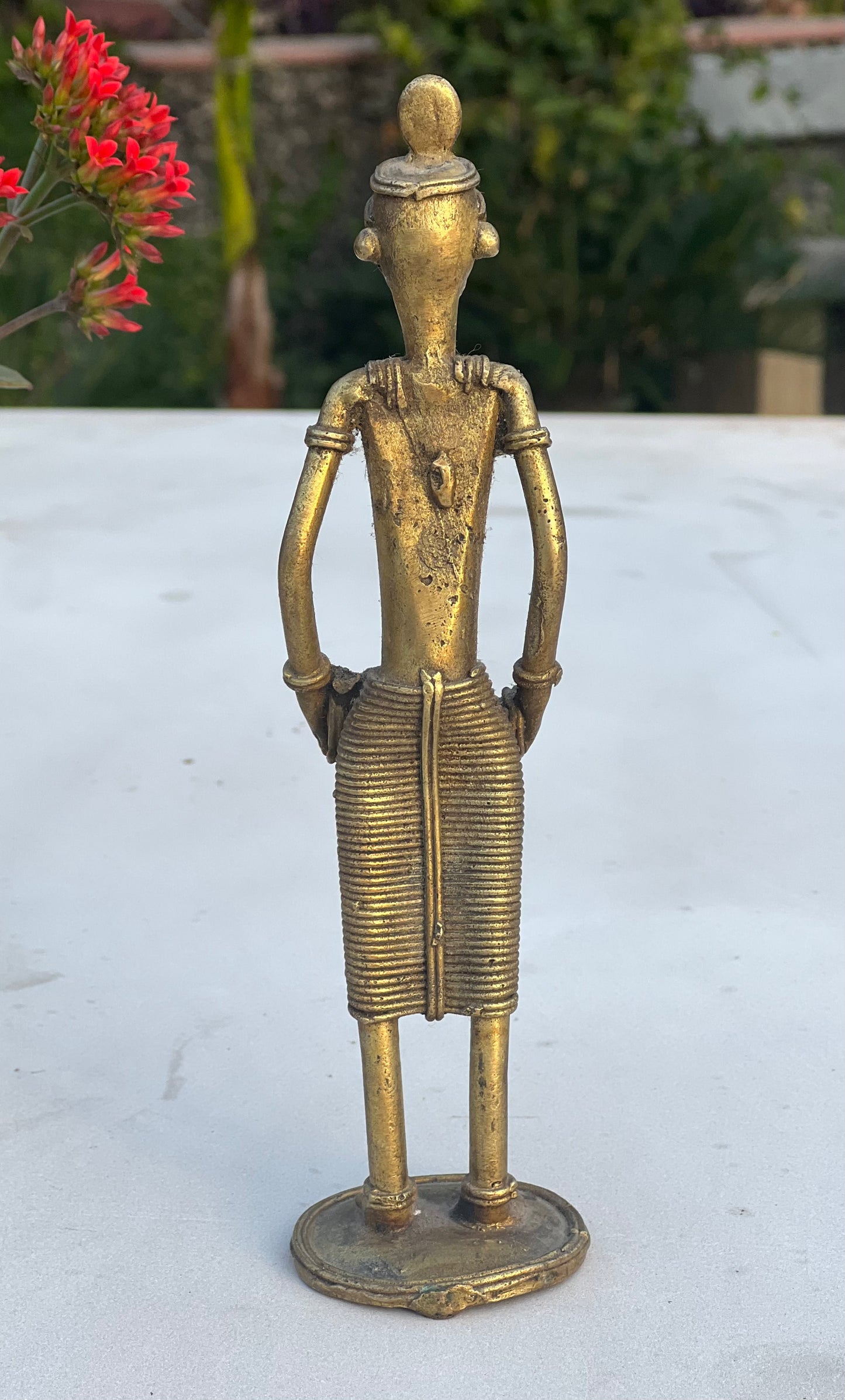 Brass Tribal Dhokra Musician