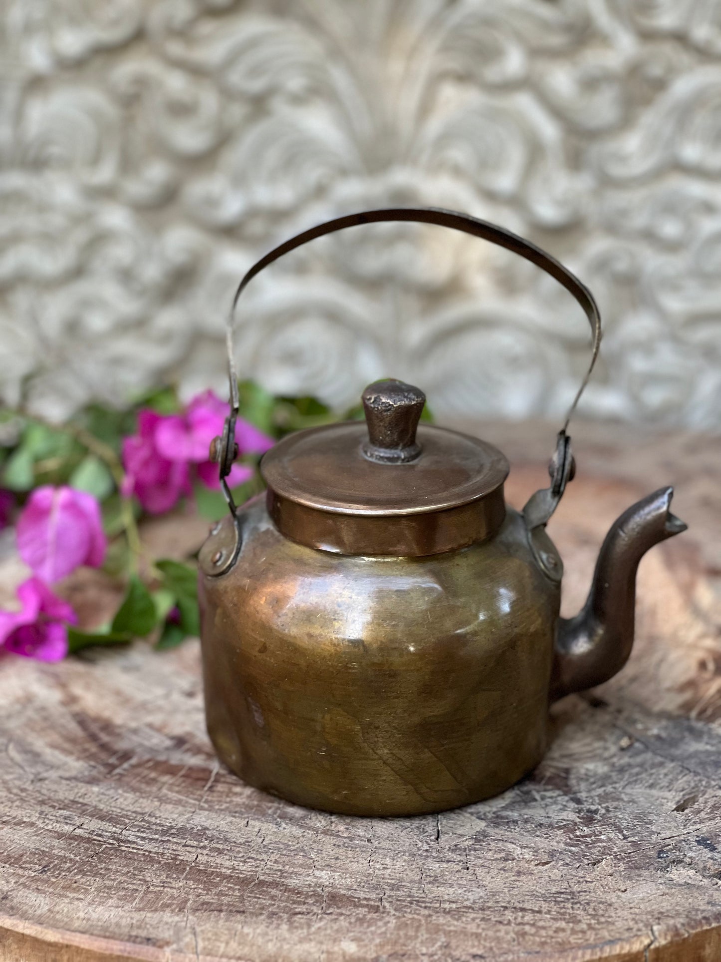 Brass Vintage Tea Pot / Kettle