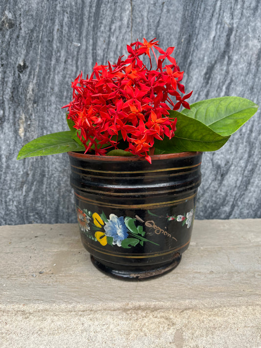 Vintage Lacquer Pot