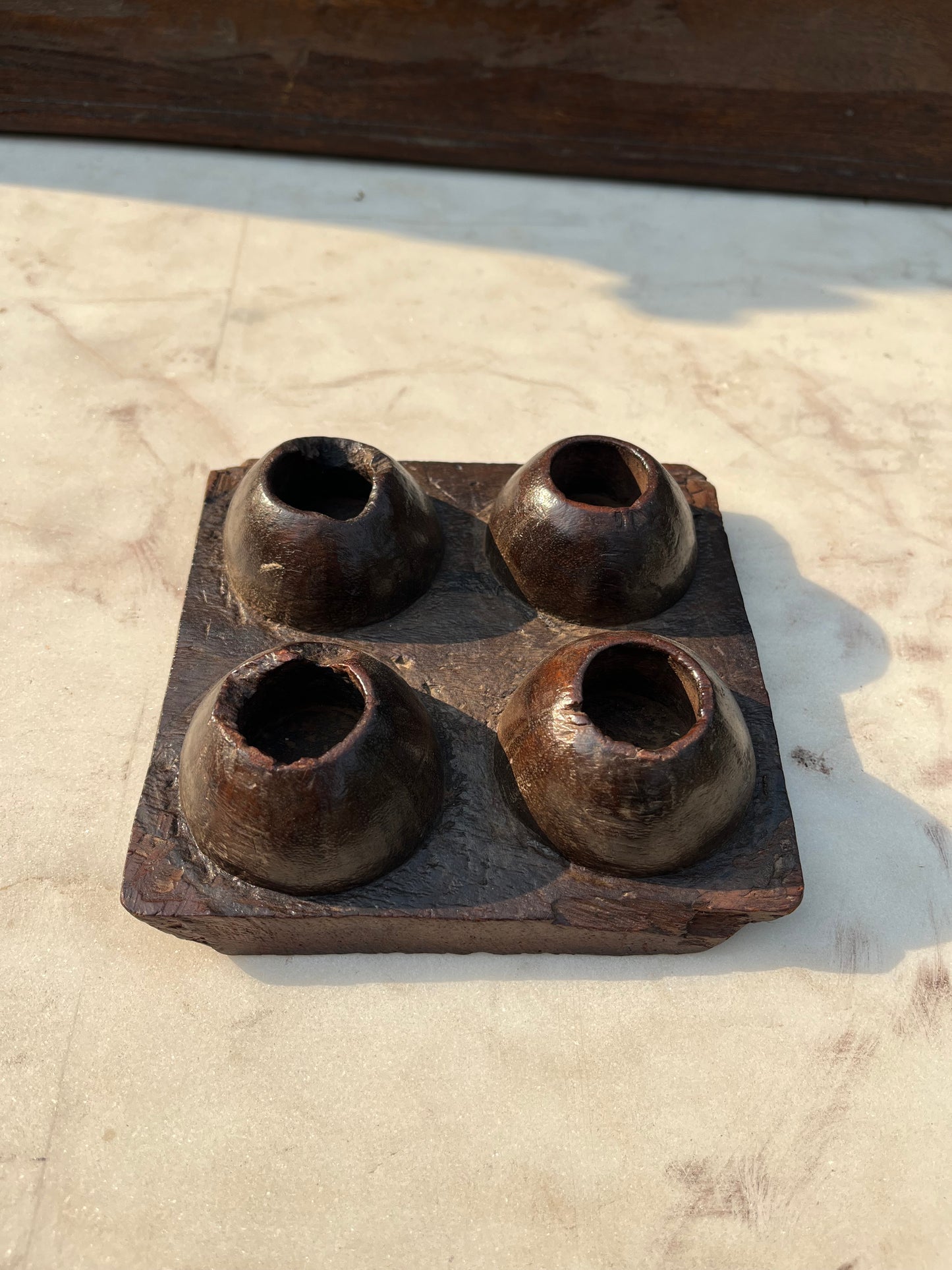 Old Wood Egg Platter