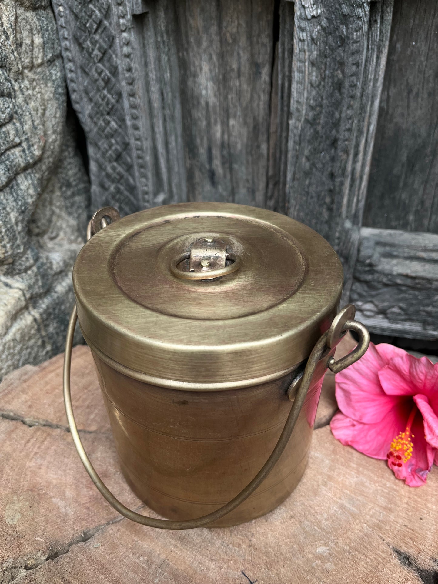 Vintage Brass Milk Pot