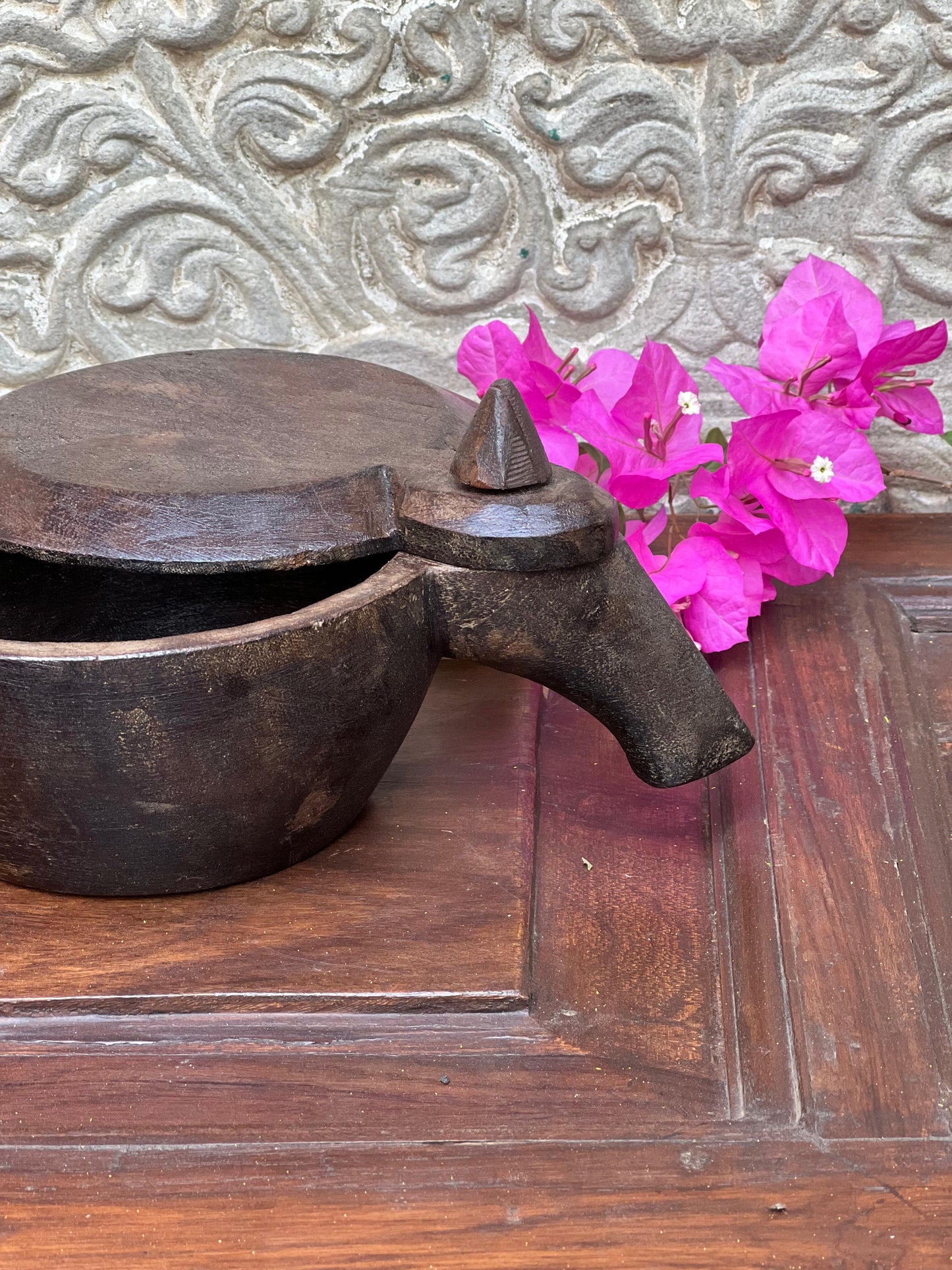 Wooden Spice Box ￼