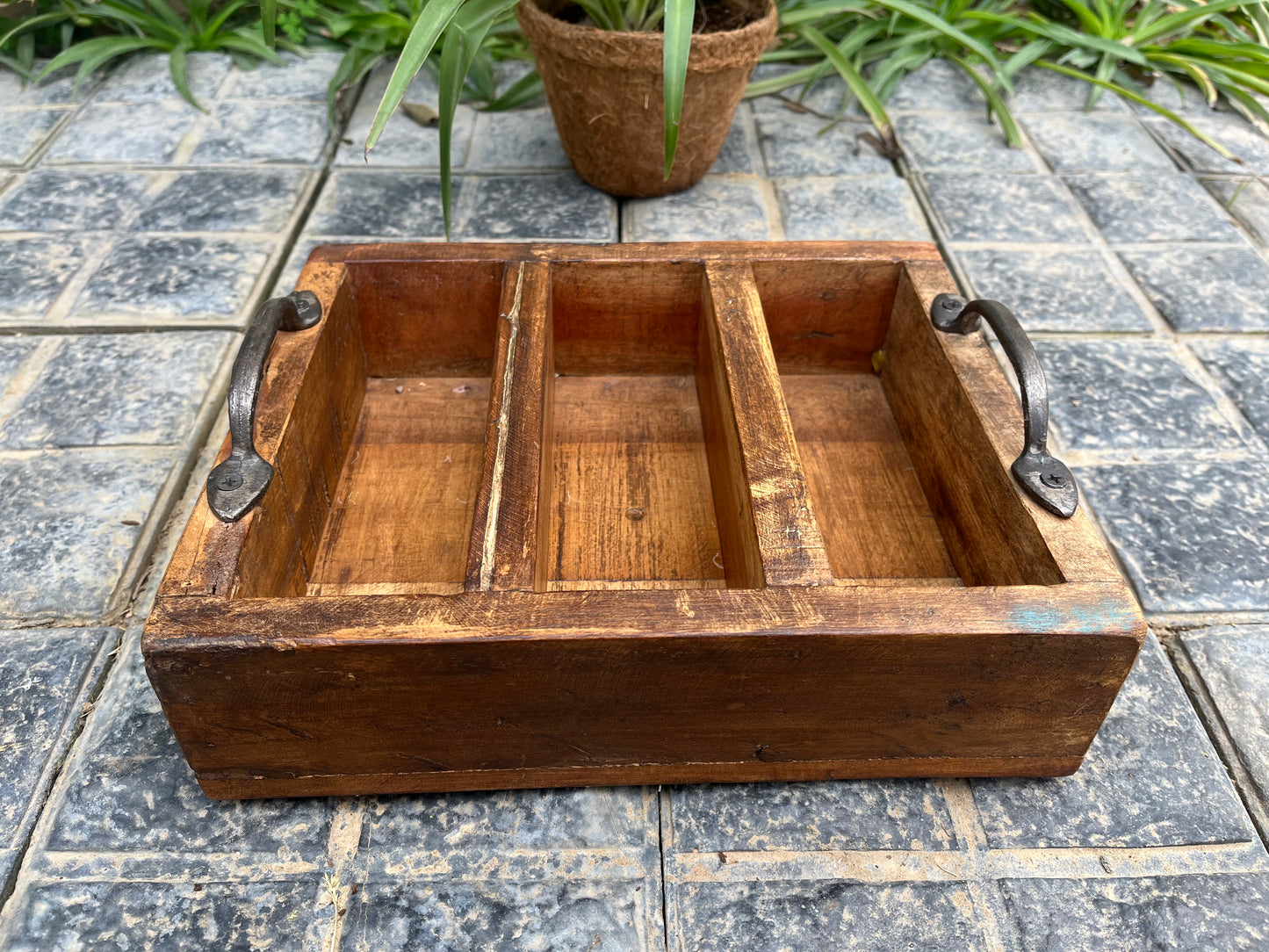 Wooden Old Spoon  Tray