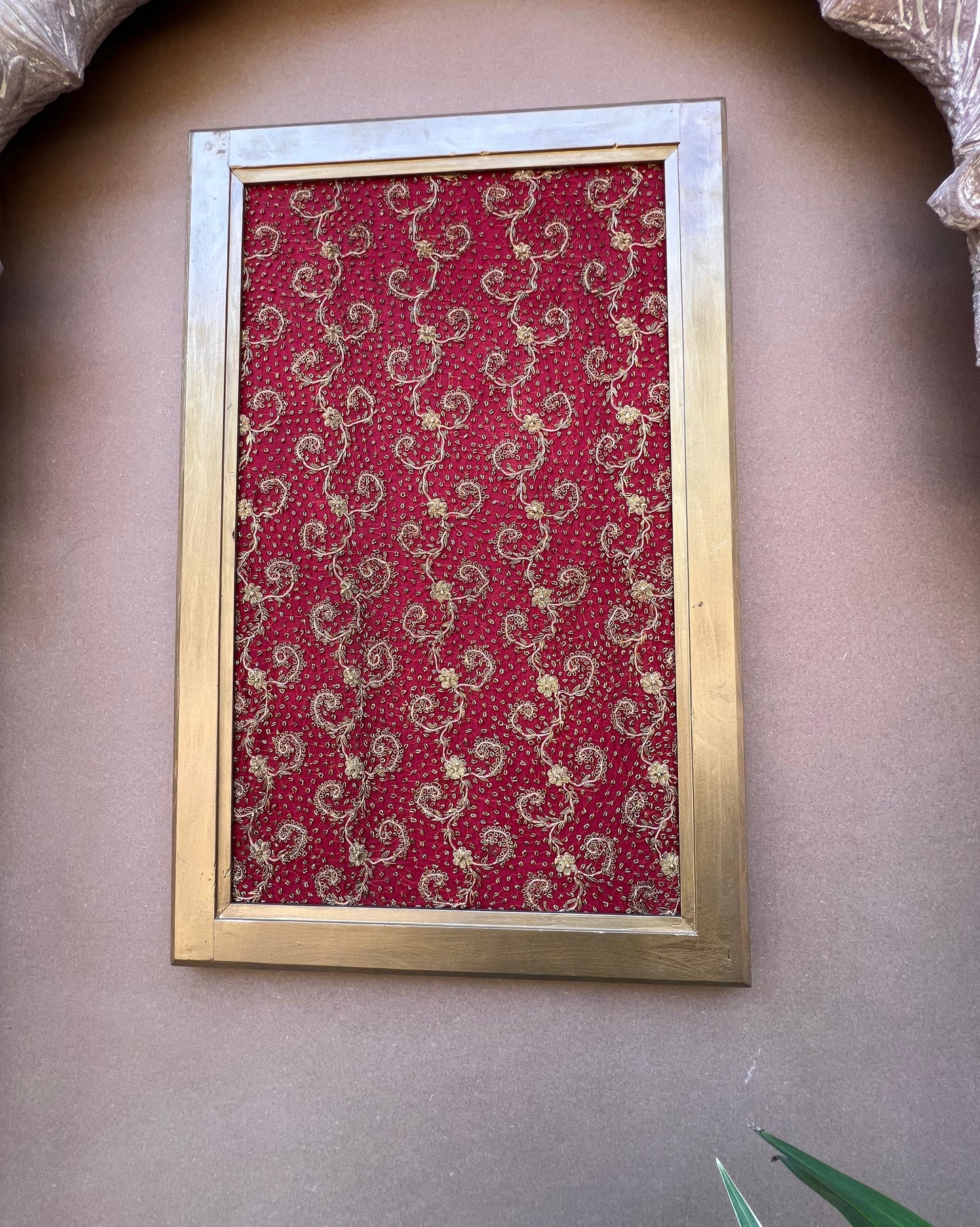 Old Zardozi Embroidery Frame